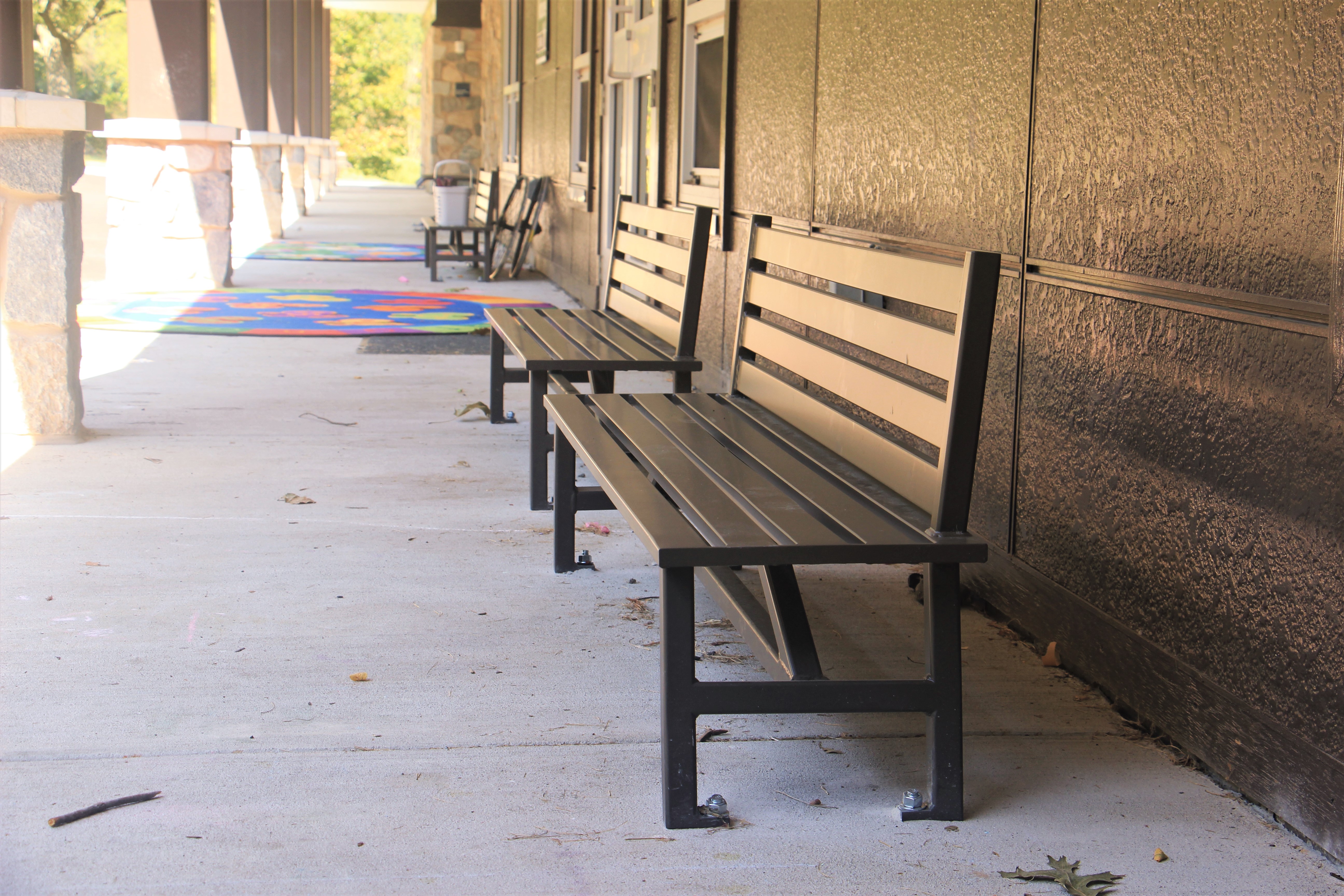 Breakwater Bench With Back 6Ft Bronze Corporate Readingpa