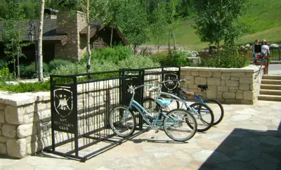 Atlanta Bike Rack Ski Rack Glossblack Resort