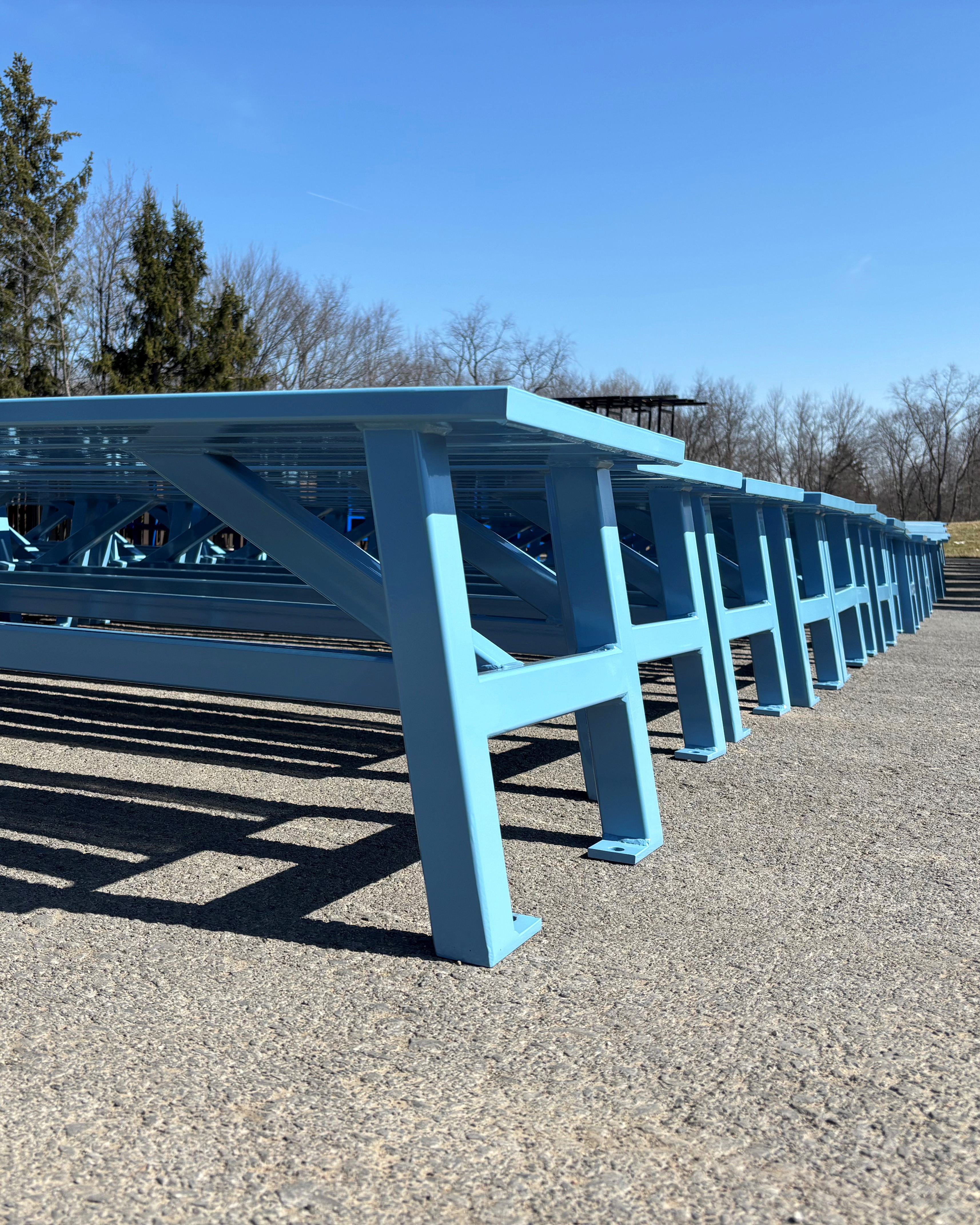 Breakwater Flat Bench Customblue Krdlot