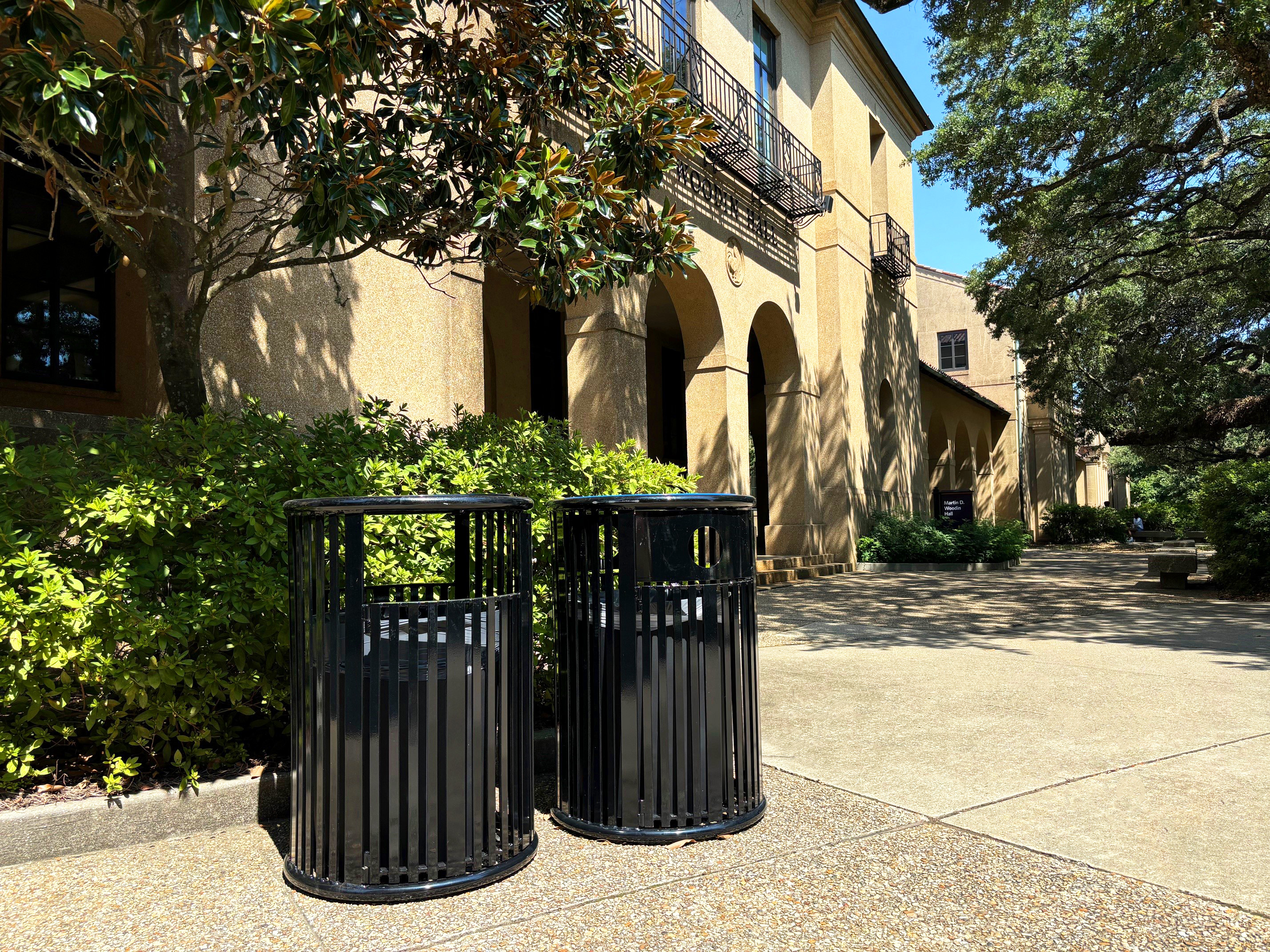 Bessemer Litter Receptacle 32Gal Education University Batonrougela