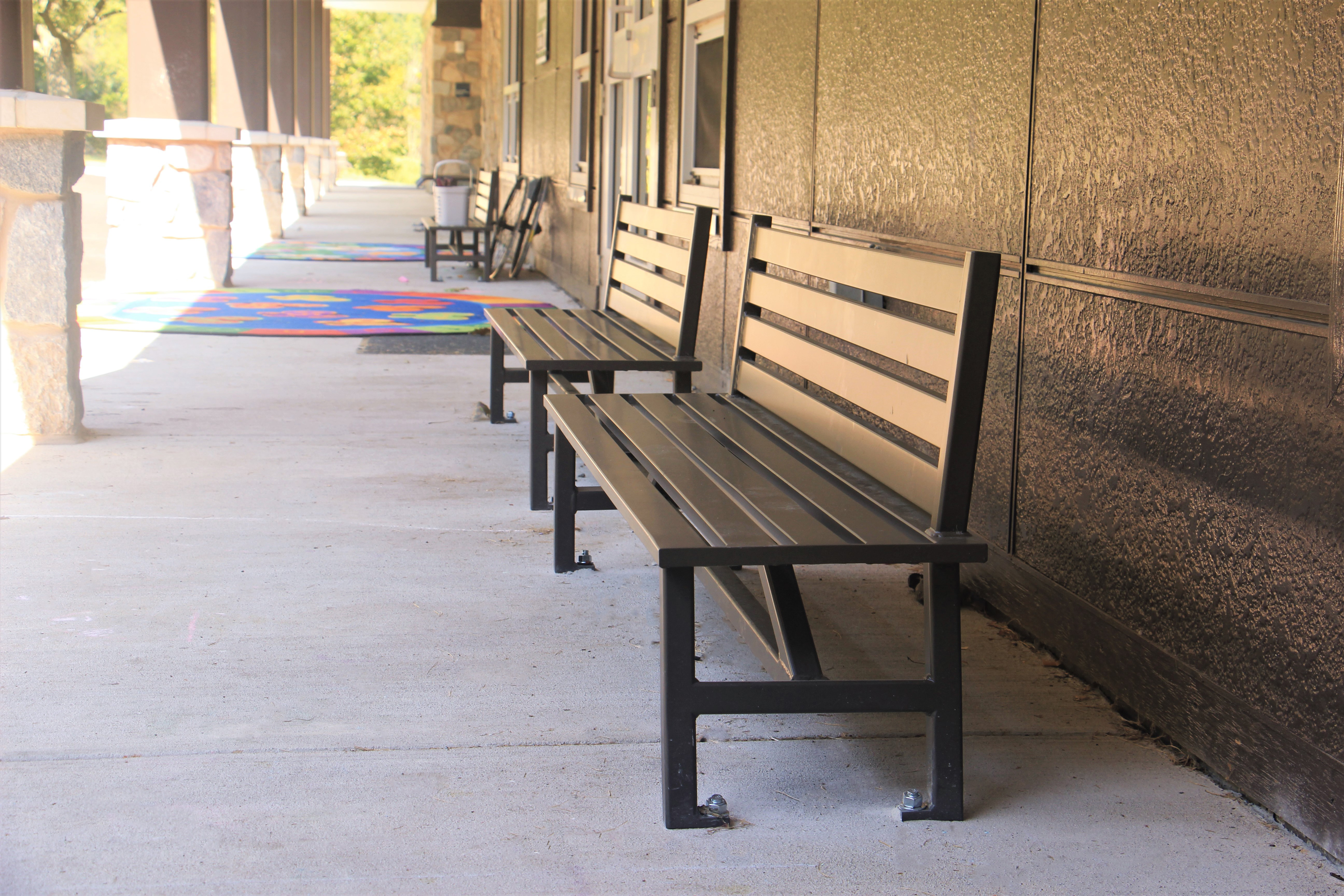 Breakwater Bench With Back 6Ft Bronze Corporate Readingpa