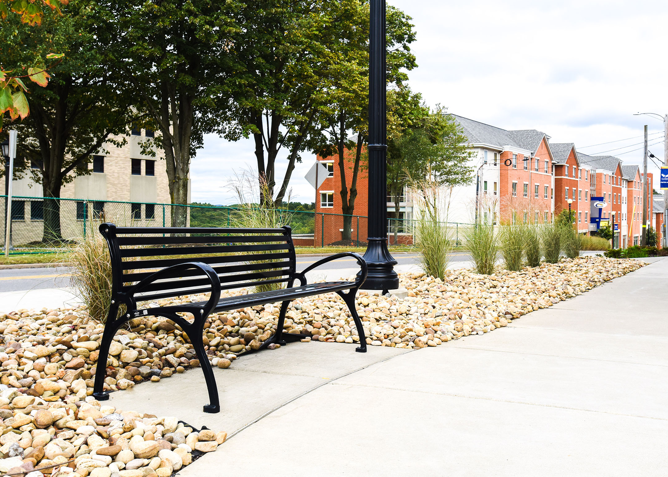 schenley-bench-with-back-6ft-glossblack-education-university-streetscape-residential-clarionPA.jpg