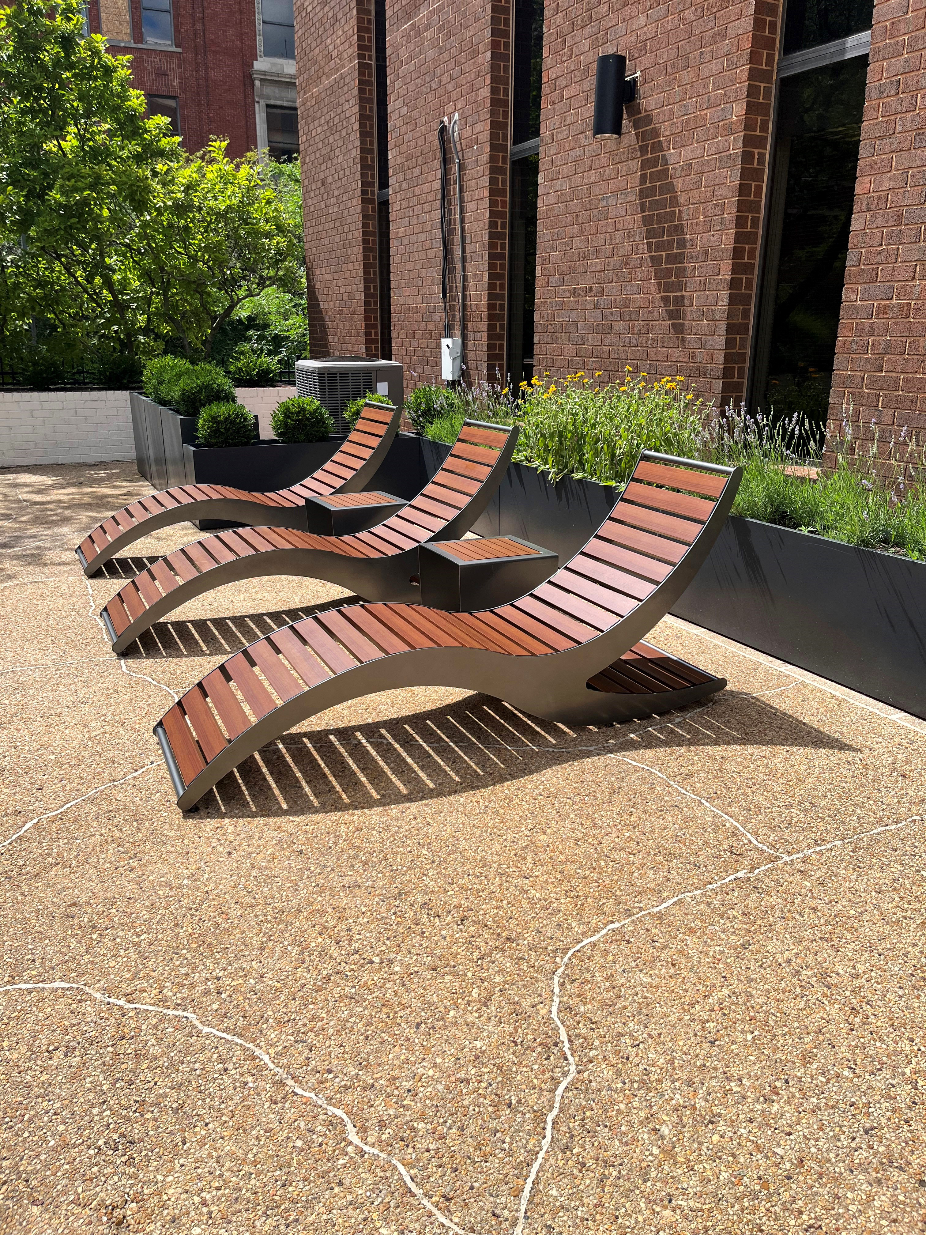 Loma Lounge Chair Chromite Woodgrainaluminum Cherryflame Education University Baltimoremd