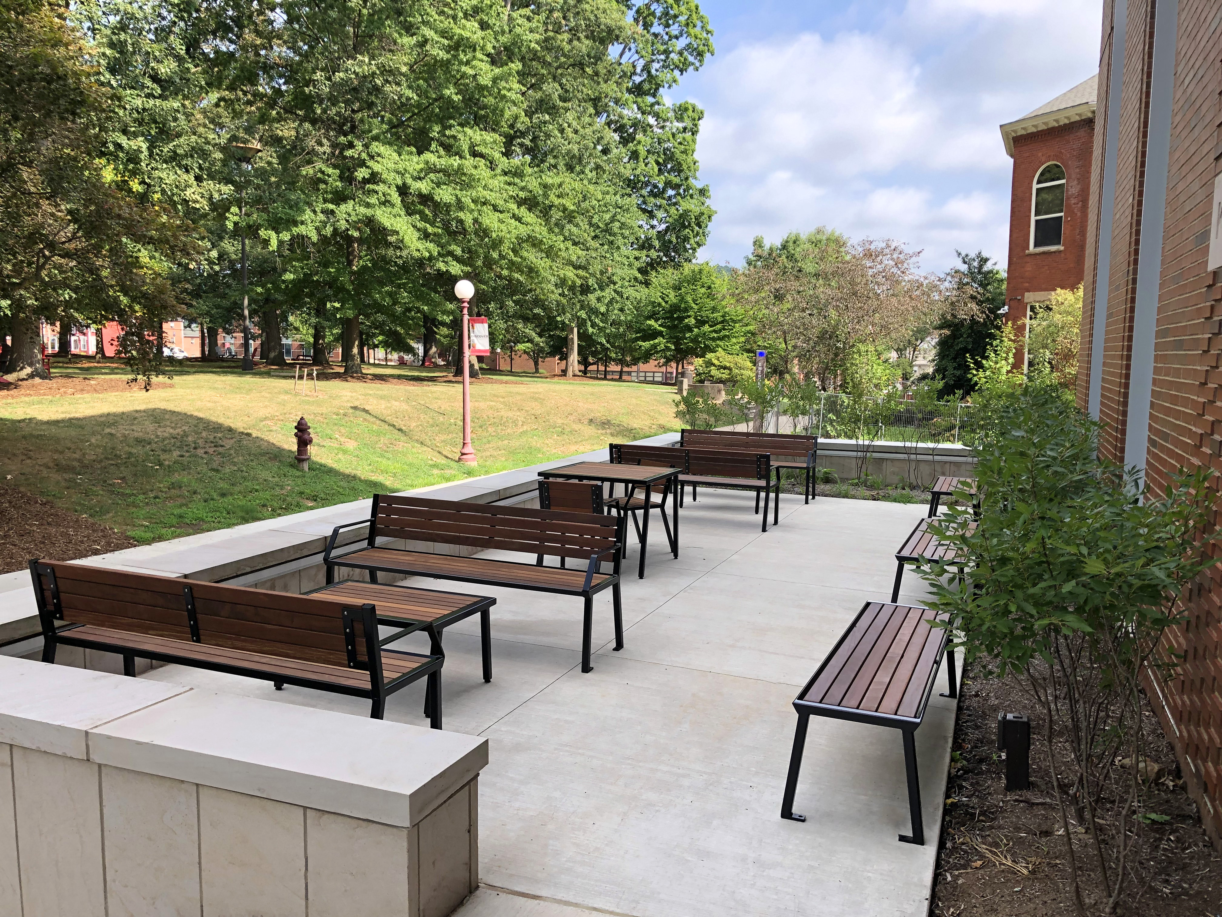Enzo Bench With Back Enzo Bench Without Back Matteblack Ipe Education University Indianapa