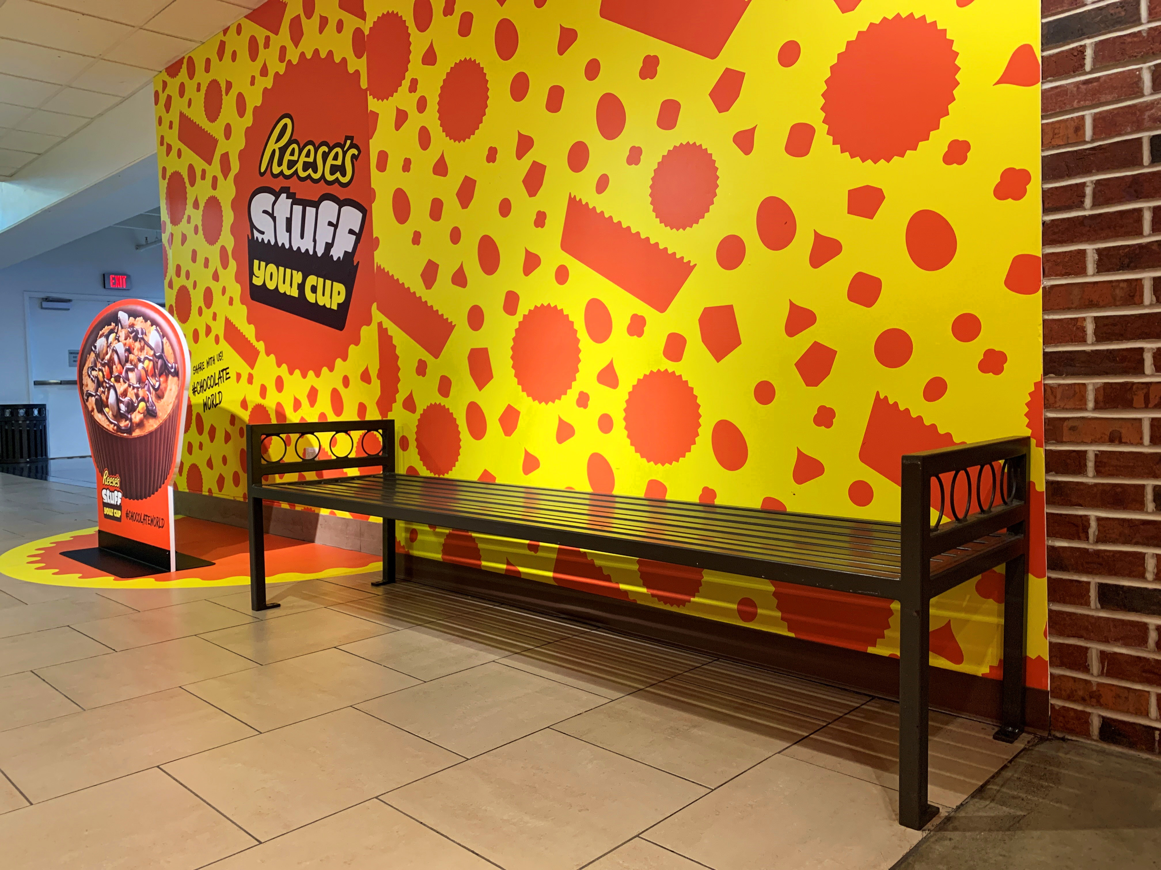 Atlanta Bench Without Back 8Ft Amusement Retail Store Hersheypa