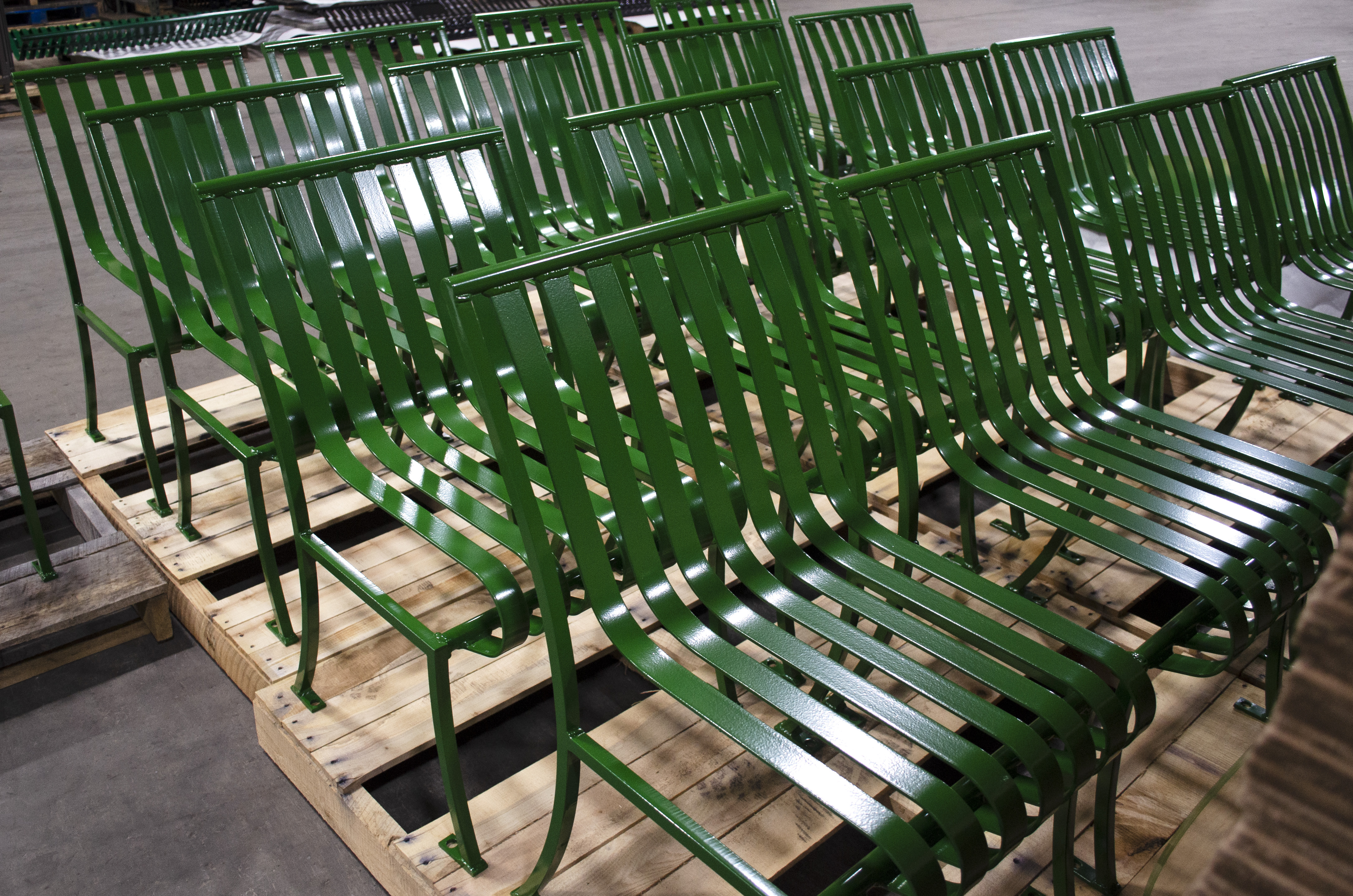 Courtyard Chair Without Arms Evergreen Production