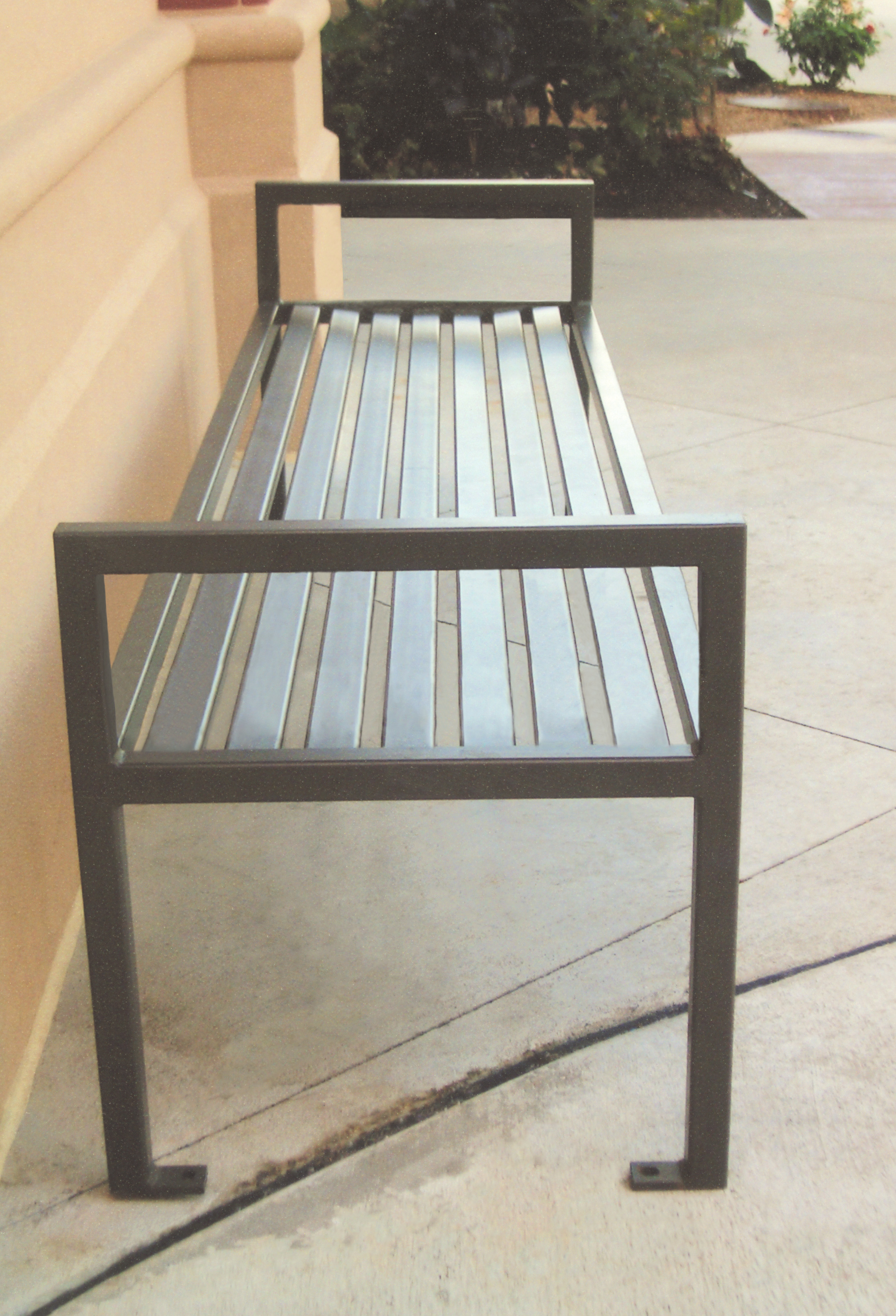Kilian Bench Without Back 6Ft Bronze Residential