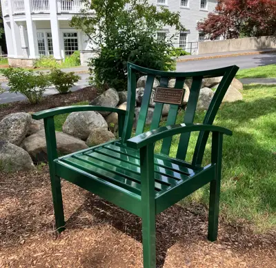 EX22 Huntergreen Plaque Bedfordlibrary Newhampshire