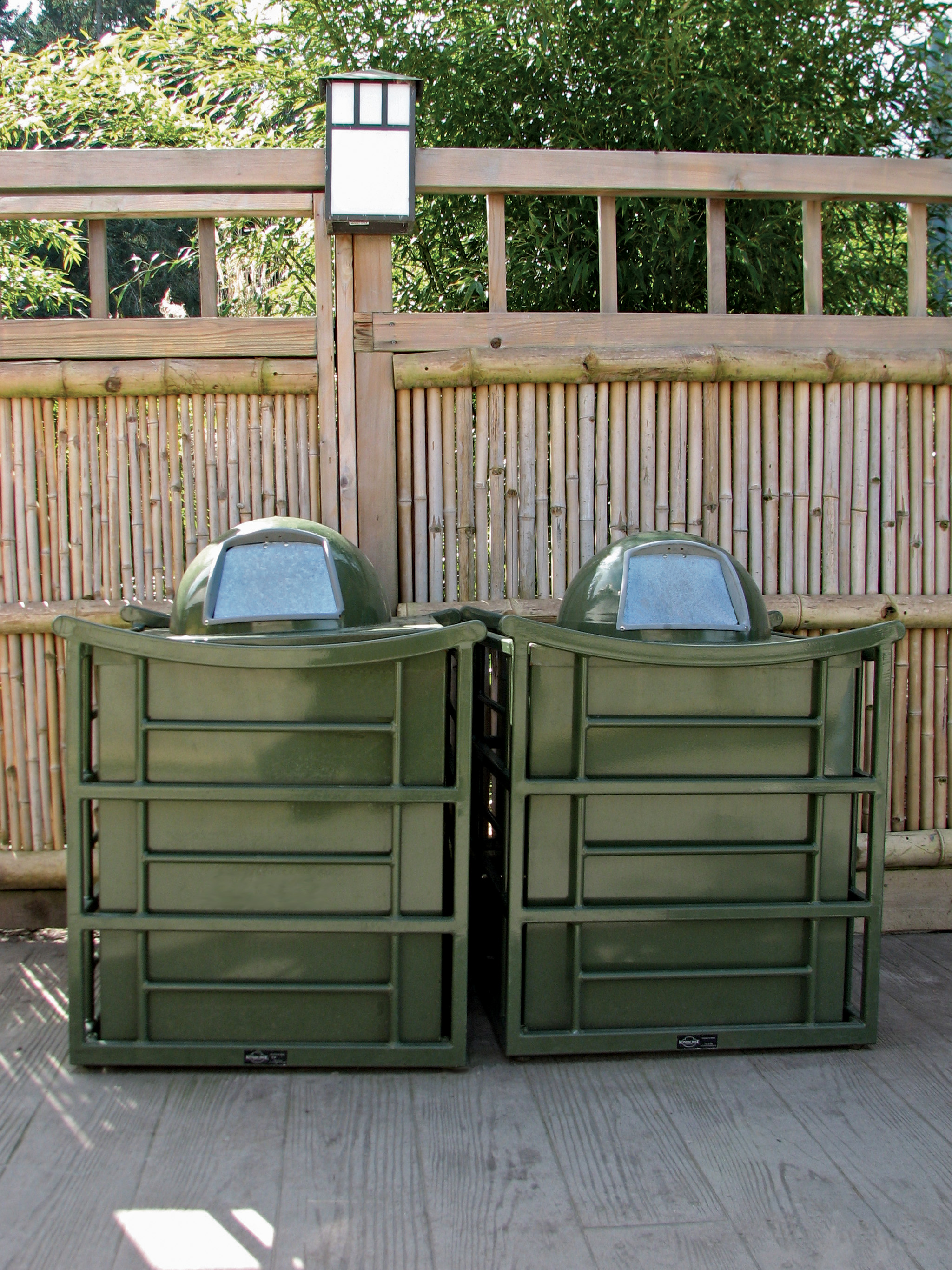 Tei Litter Receptacle 32Gal Mossgreen Recreation Zoo Tacomawa