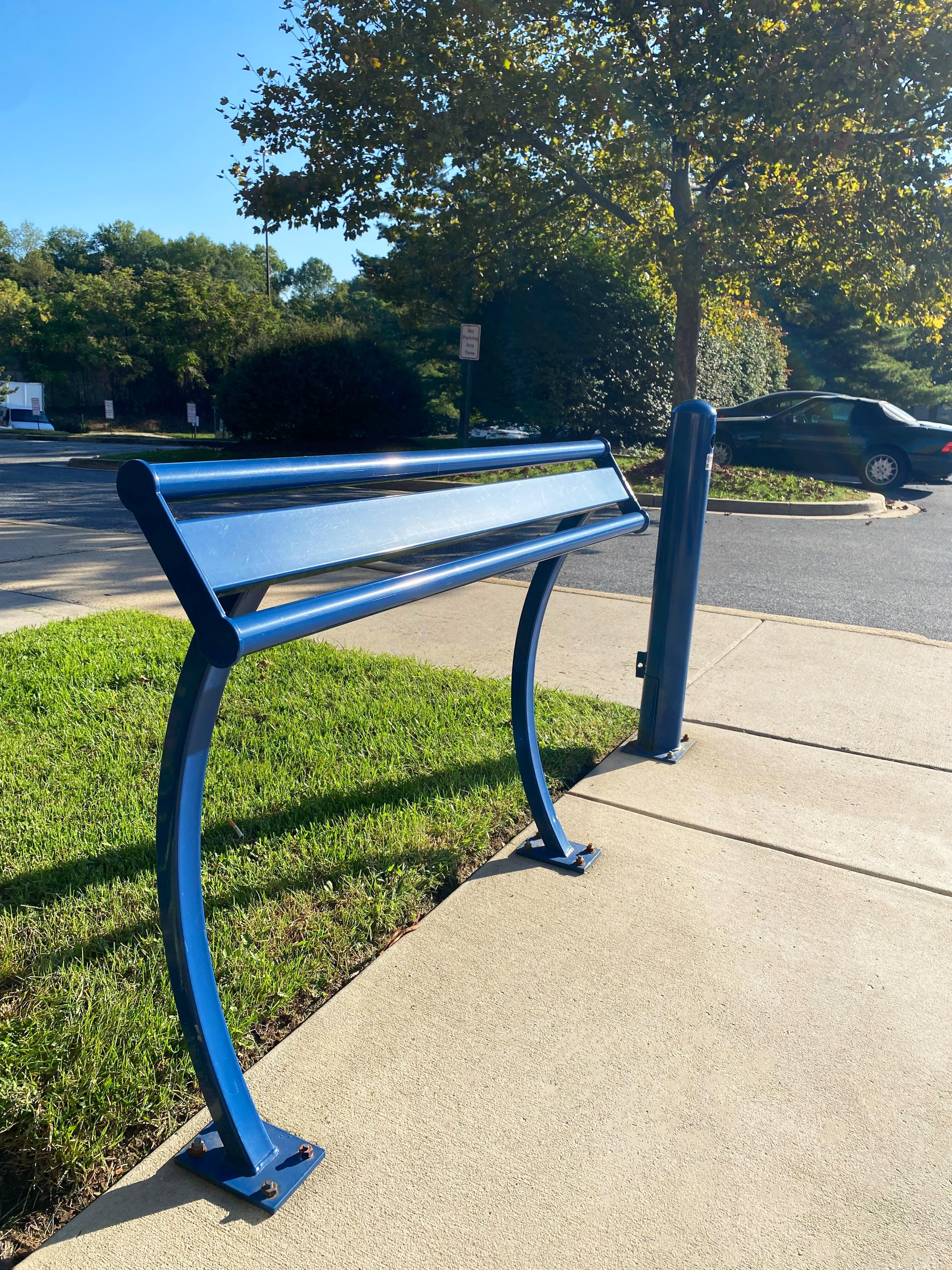 Penn Leaning Rail 6Ft Penn Ash Sapphire Retail Store Rockvillemd