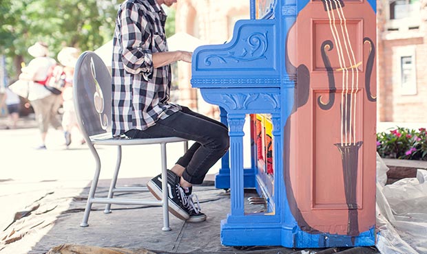 Blog Pianos About Town