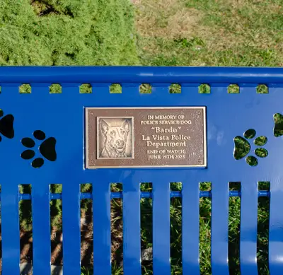 P26 Sapphire Plaque Pawprintlasercut Dog Krdlot2