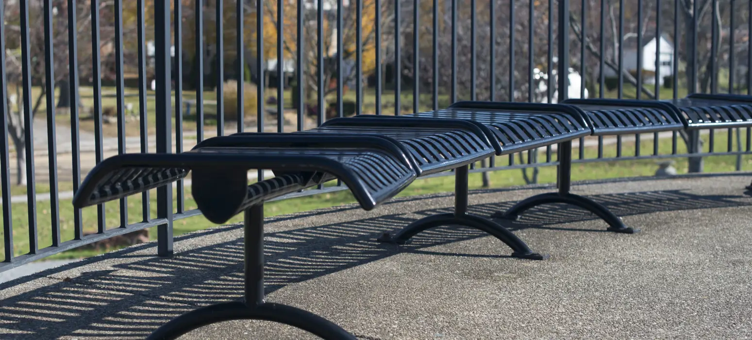 Pullenium Curved Without Back 3Seat Glossblack Residential Park