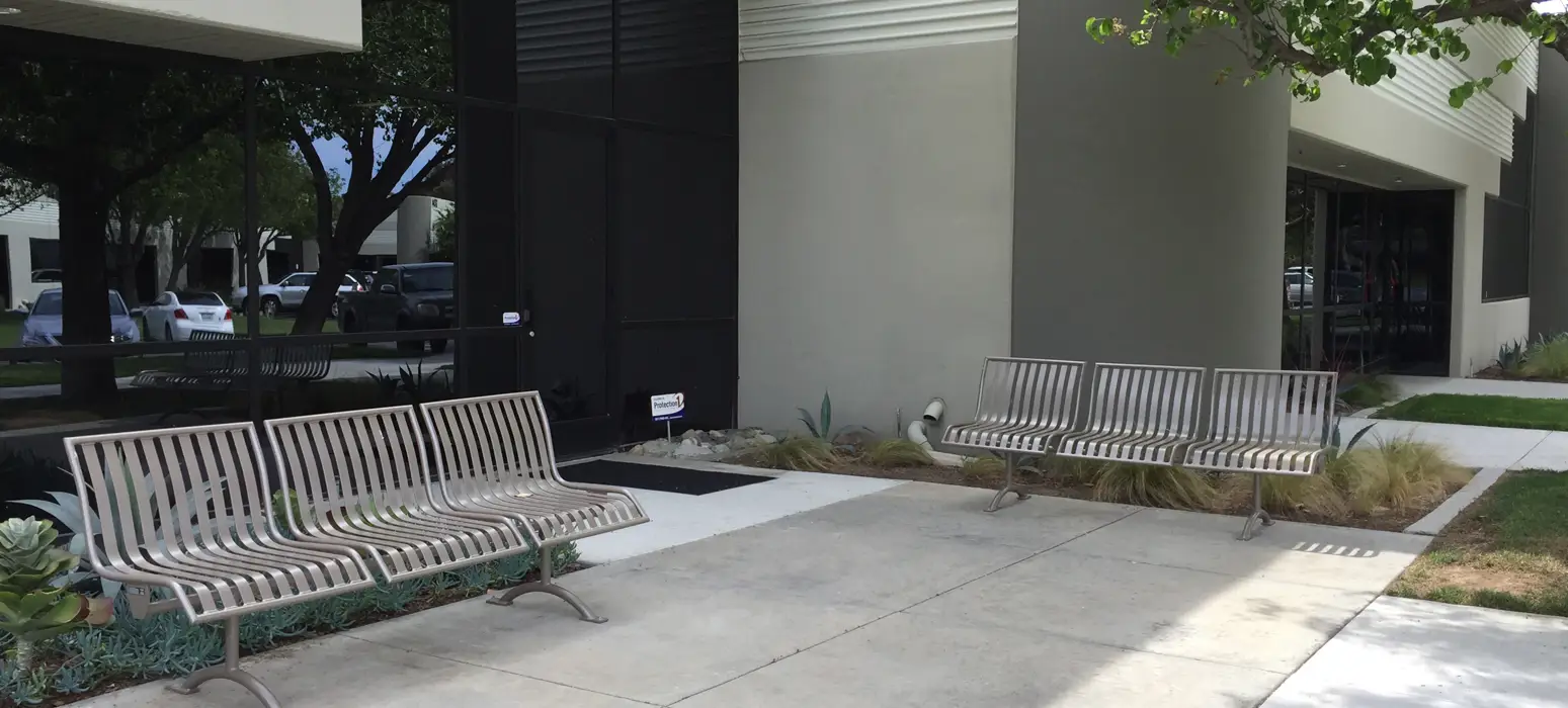 Pullenium Bench With Champagne Corporate Carlsbad CA