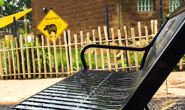 Image 5 Pullman Zoo Bench Splatterzone