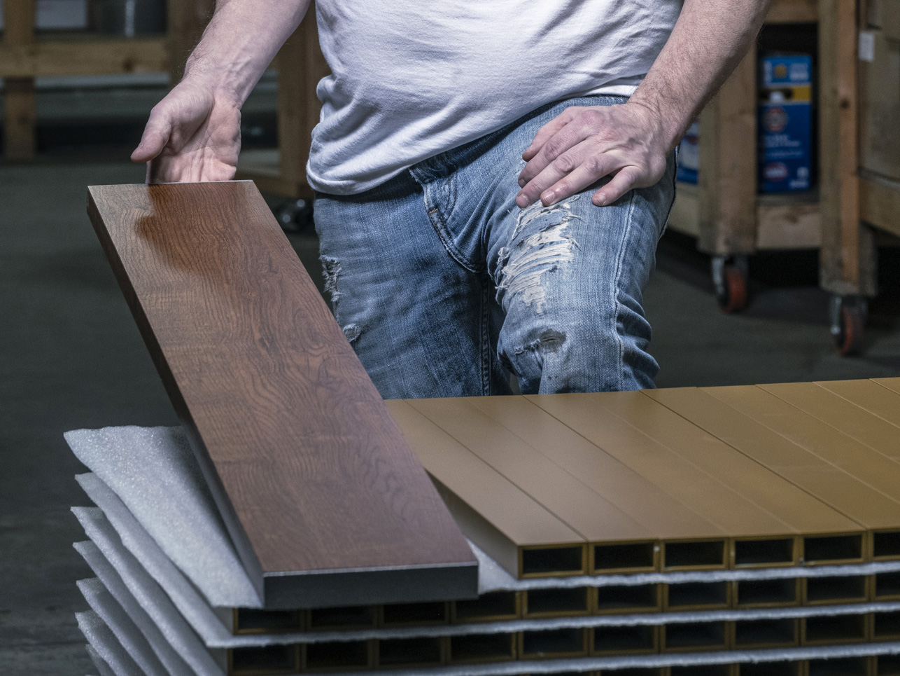 Wood Grain Aluminum Production
