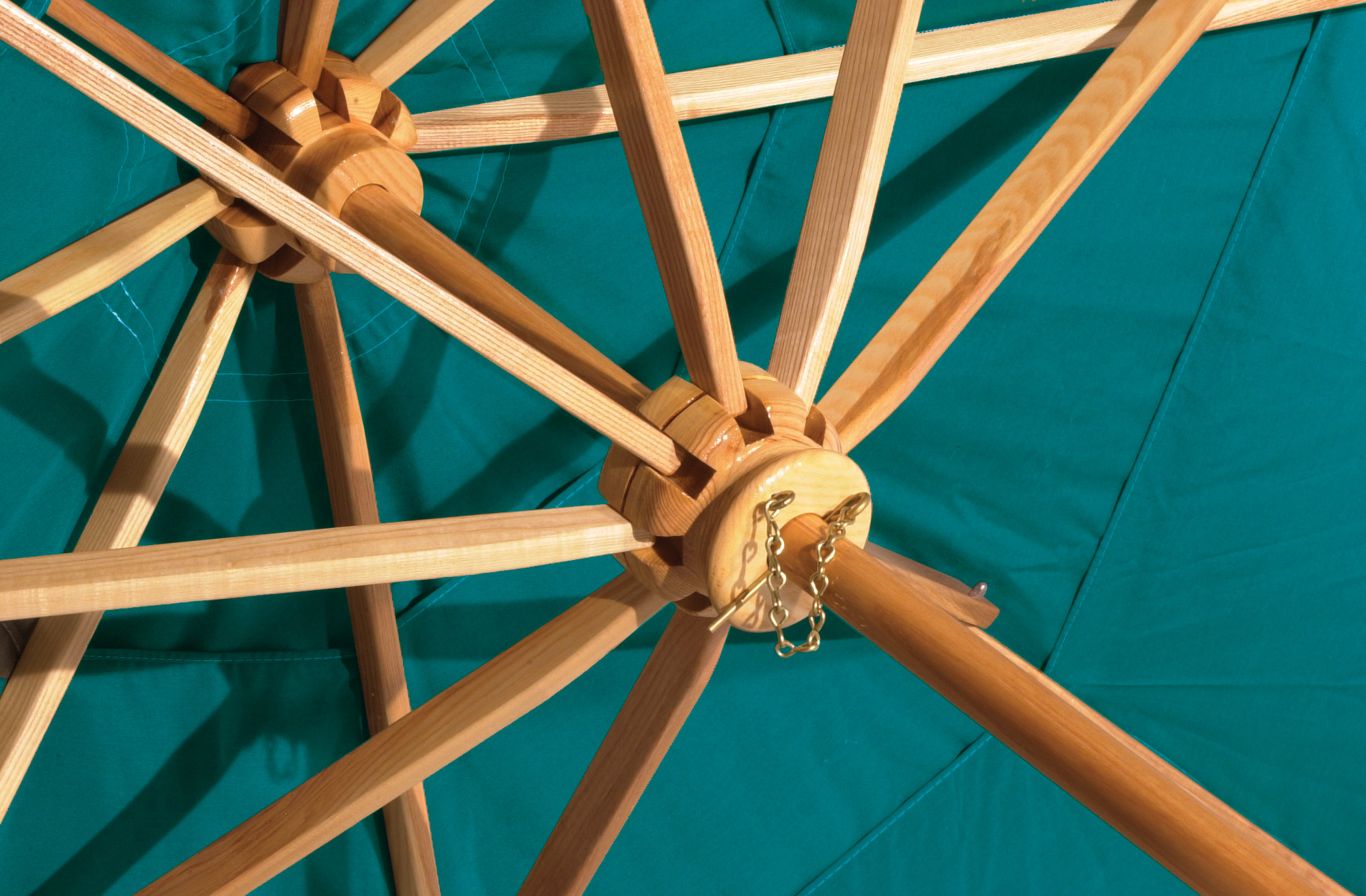 Northern Ash Wood Umbrella Closeup