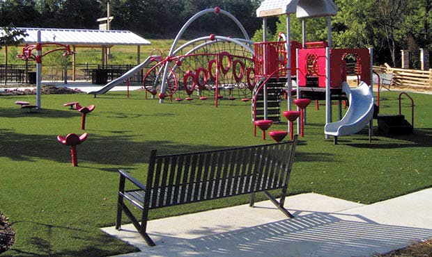 Image 13 Bench Playground