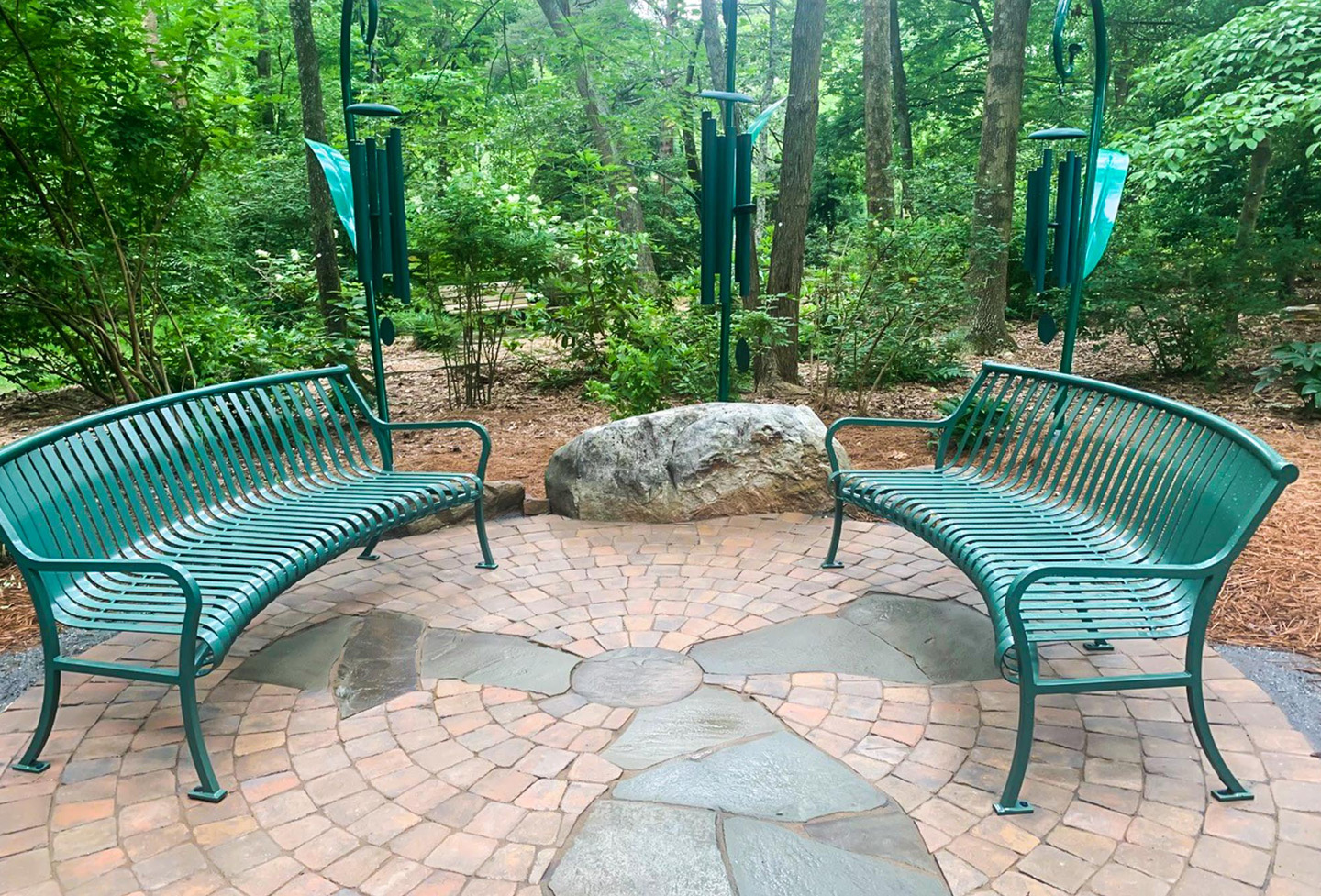 Blog4 Pullman Curved Bench With Back 6Ft Evergreen