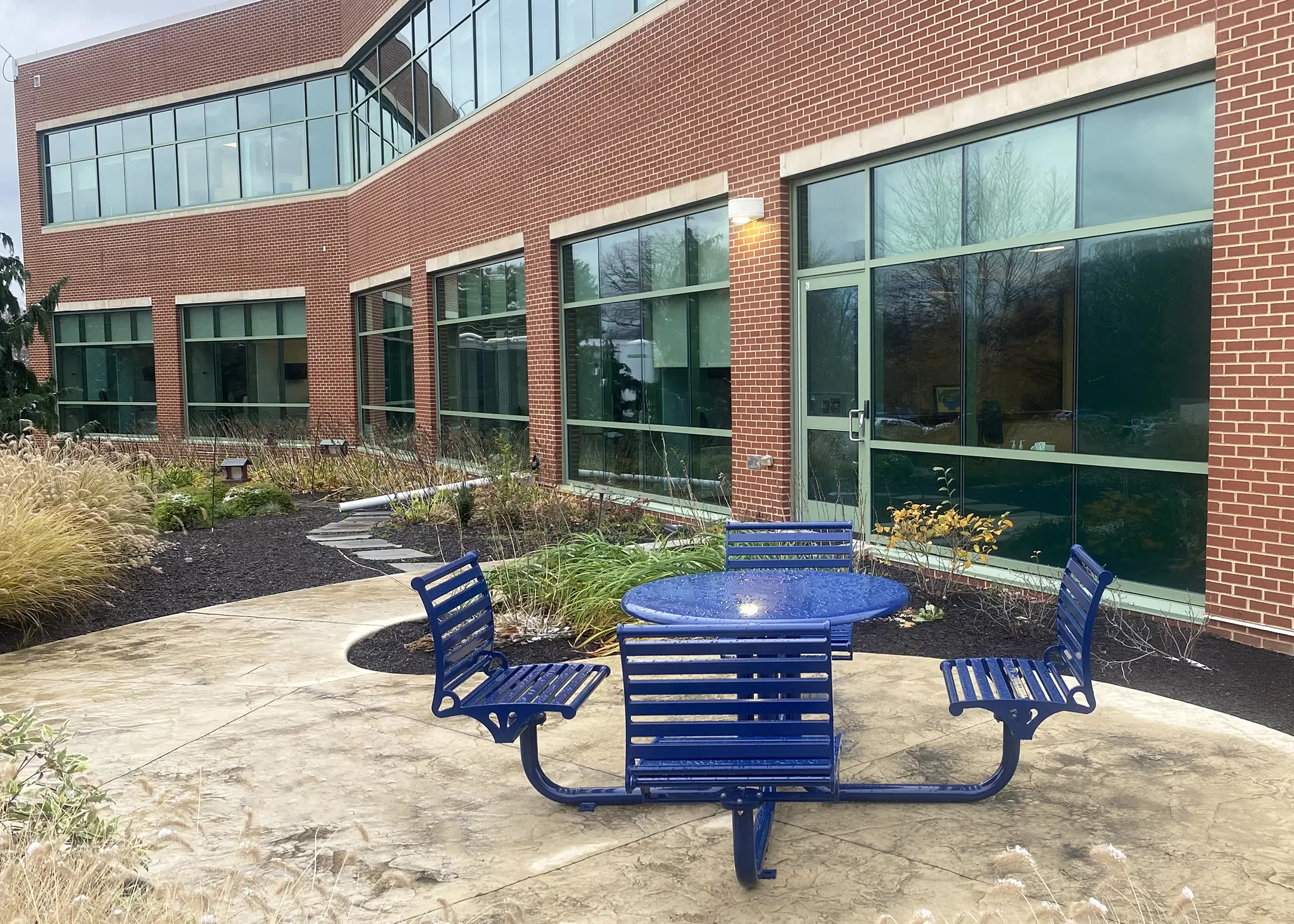 Schenley Table Set Sapphire Woosterhospital Woosteroh