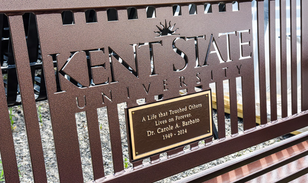 Image 7 Plaque Lasercut Bench