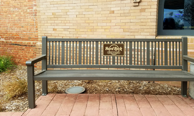 Image 8 Plaque Reading Bench
