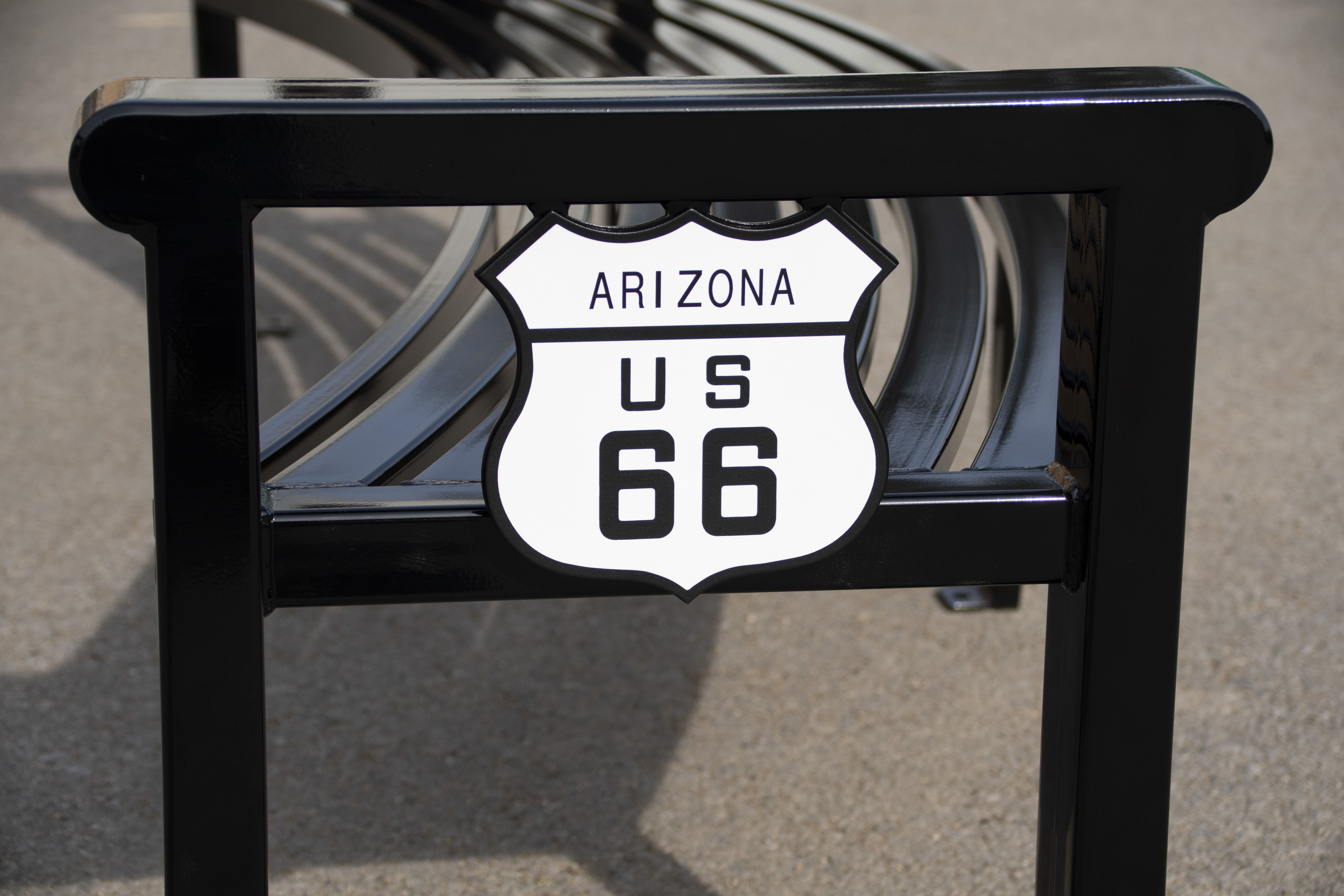 Bench Arm Keyshieldart Signage Route66