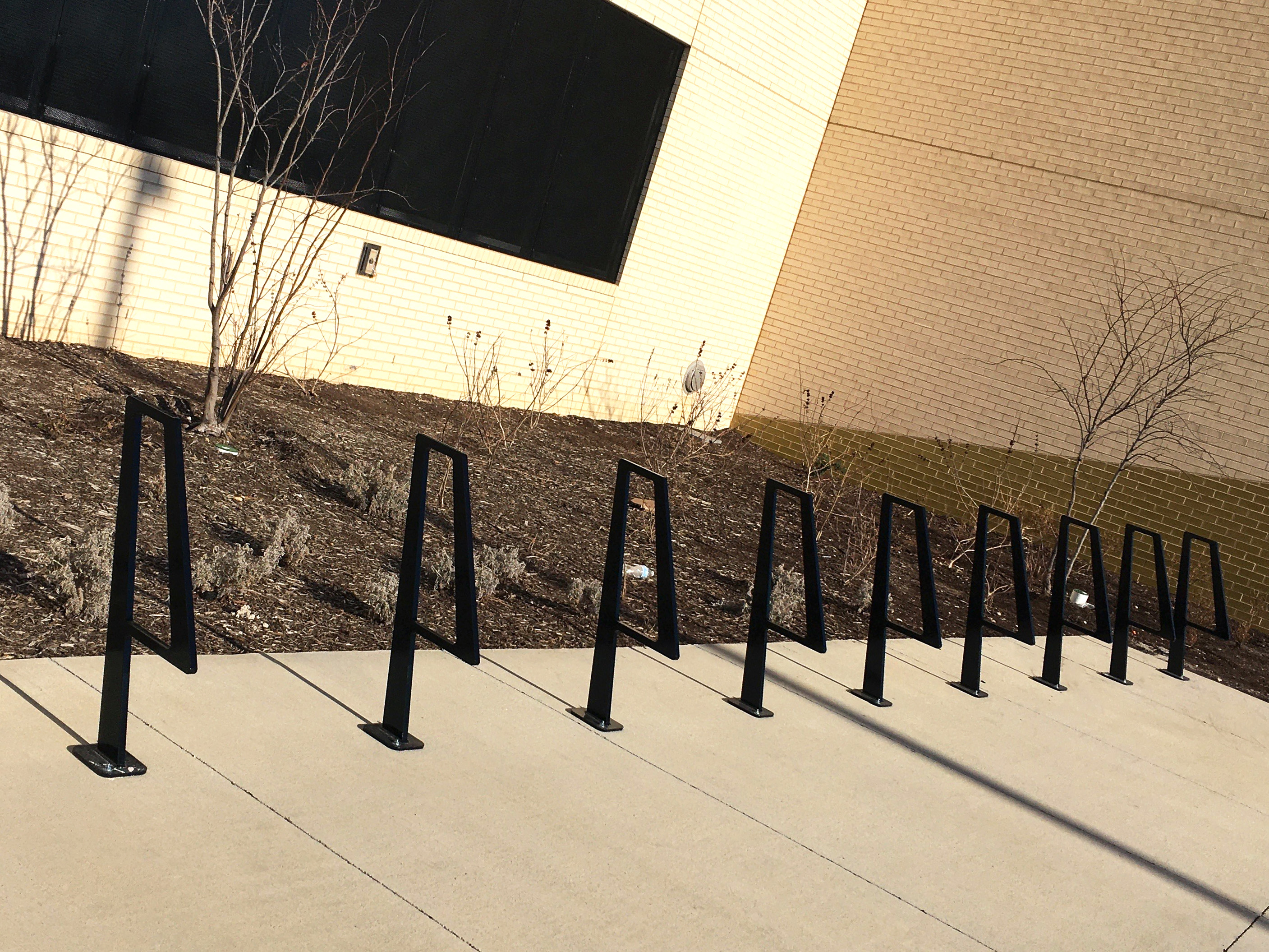Carson Bike Rack Glossblack Education Dallastx