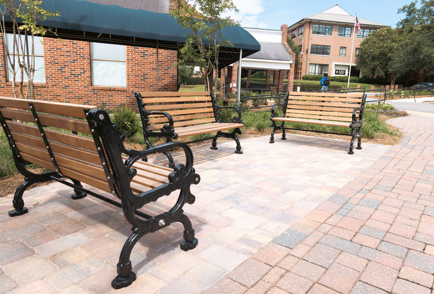 rosedale-bench-with-back-4ft-Ipe-glossblack-school-blog2.jpg