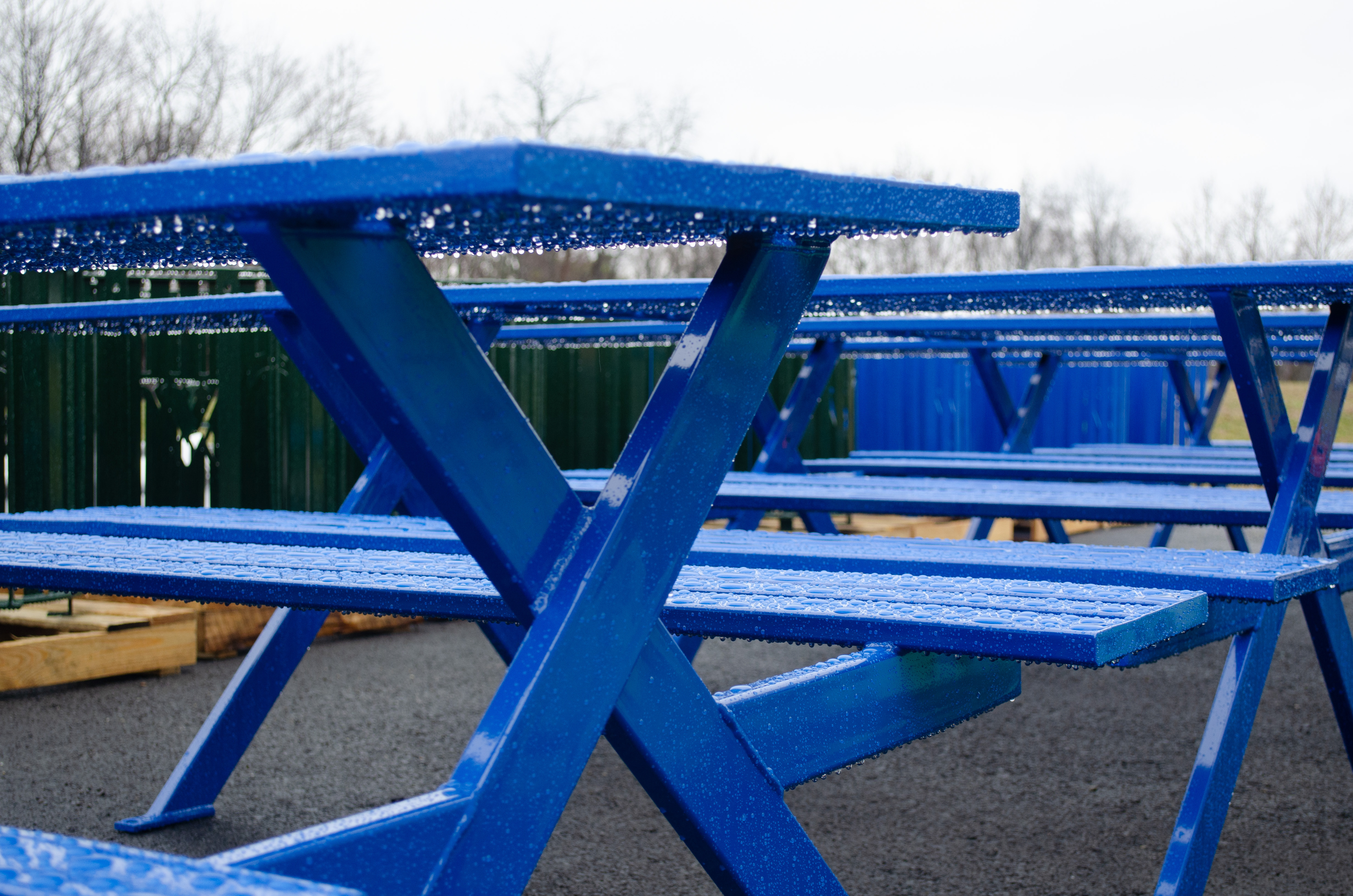 Breakwater Picnic Table Nantucketblue Outdoors Rain