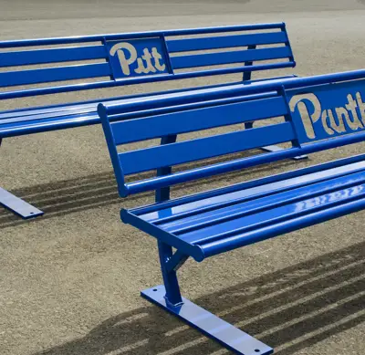Penn 8Ft Bench Lasercut Nantucketblue Logo University