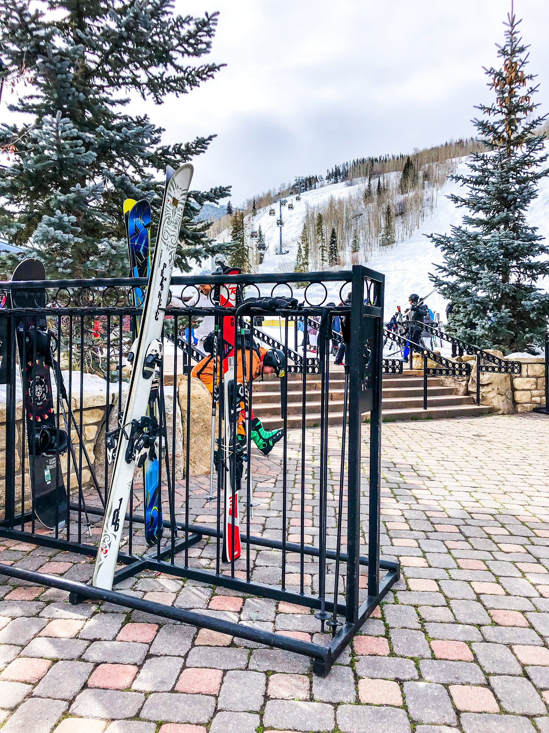 Atlanta Bike Ski Rack Glossblack Lasercutlogo Recreation Skiresort Breckenridgeco2