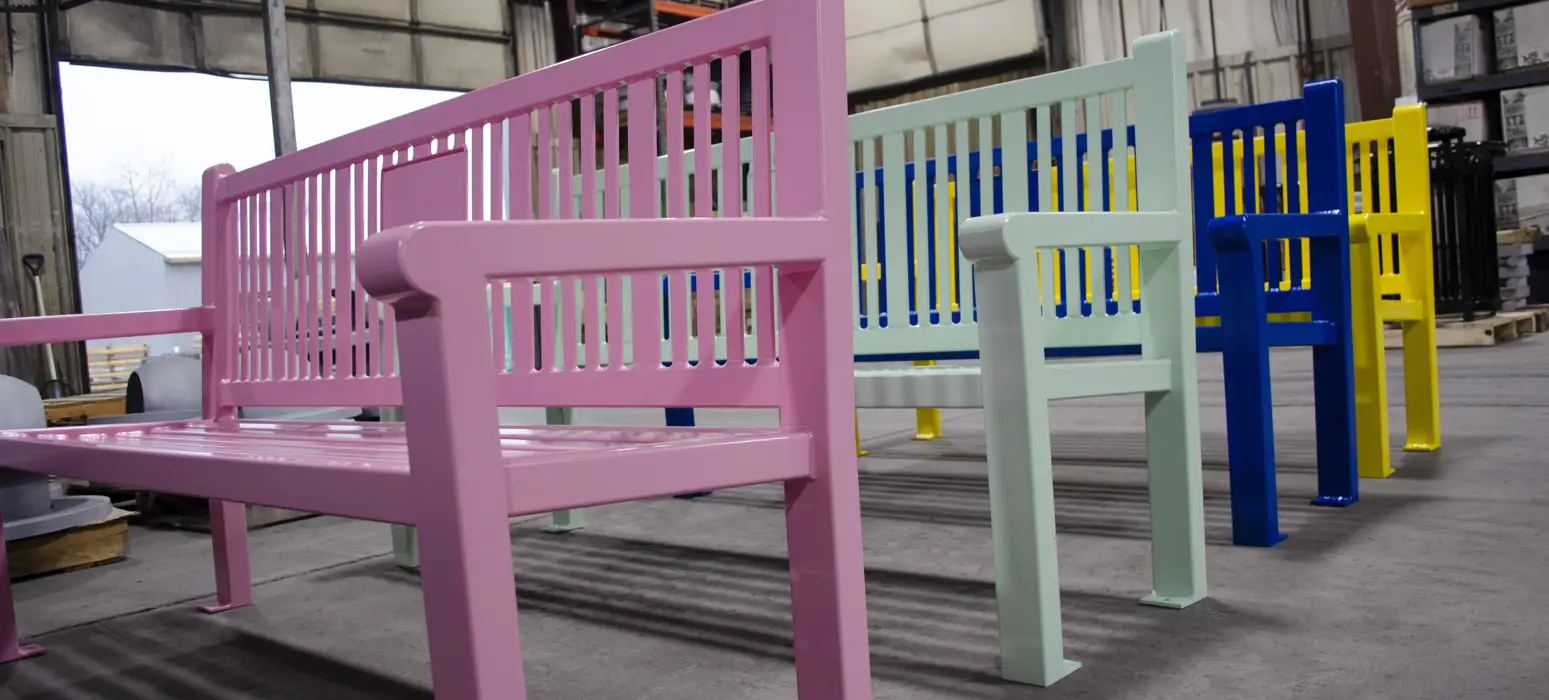 Reading Bench With Back Pastelcolors
