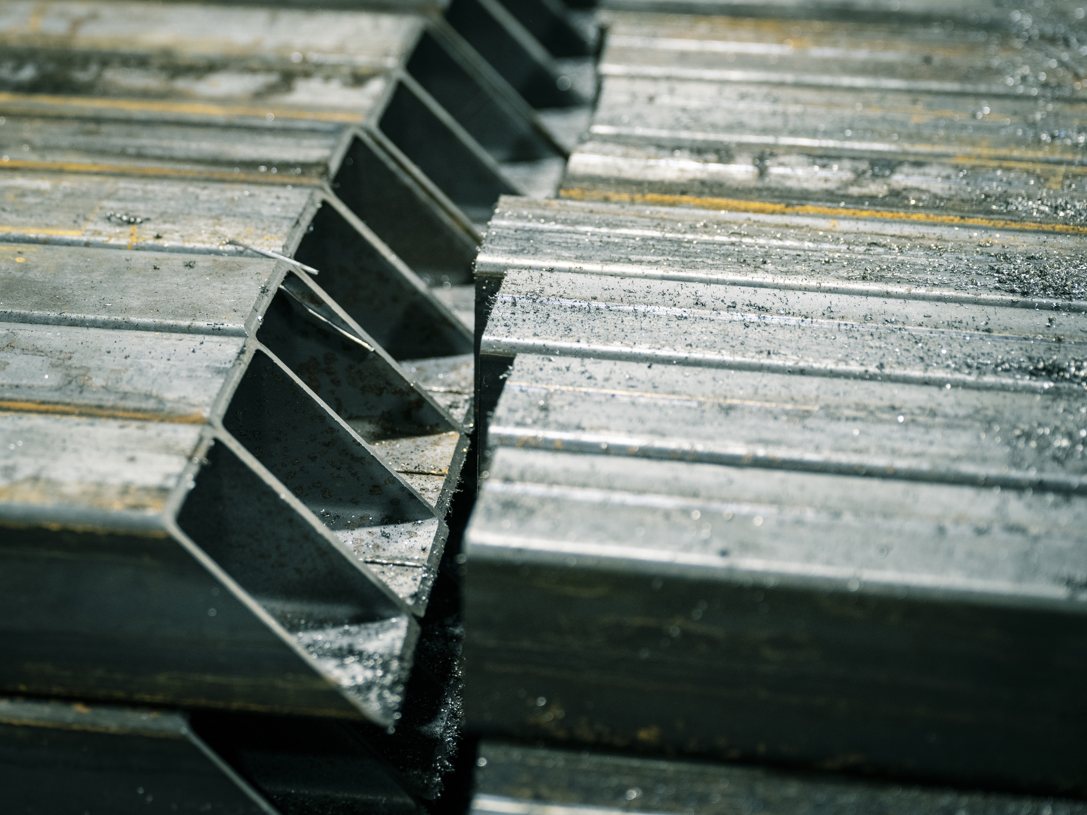 Steel Tubing Closeup