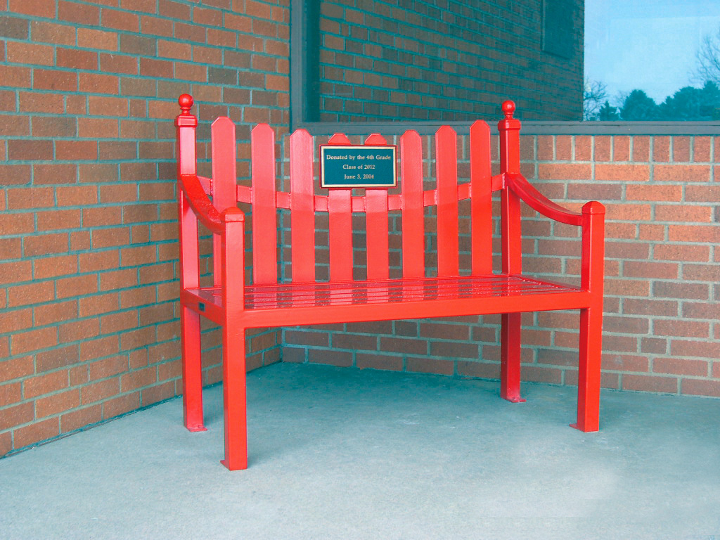 Fenwick Bench With Back 4Ft Americanared Education