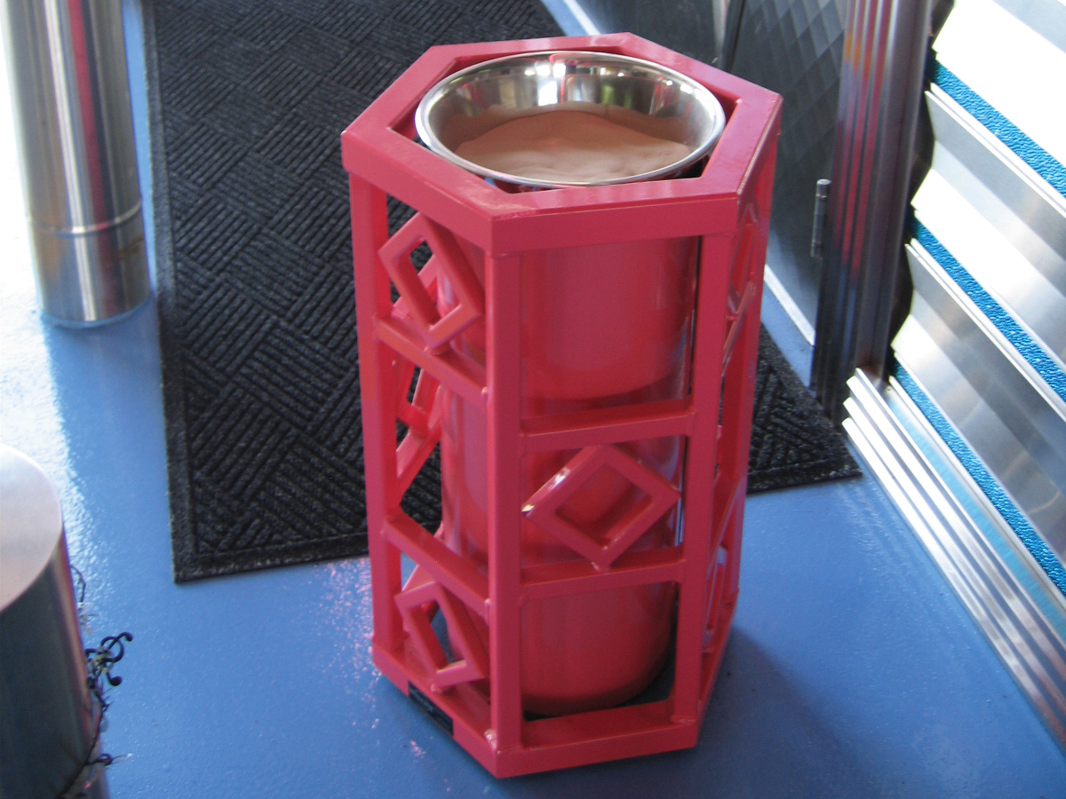 Artisan Ash Urn Custompink Buildingentrance Indiapolisin