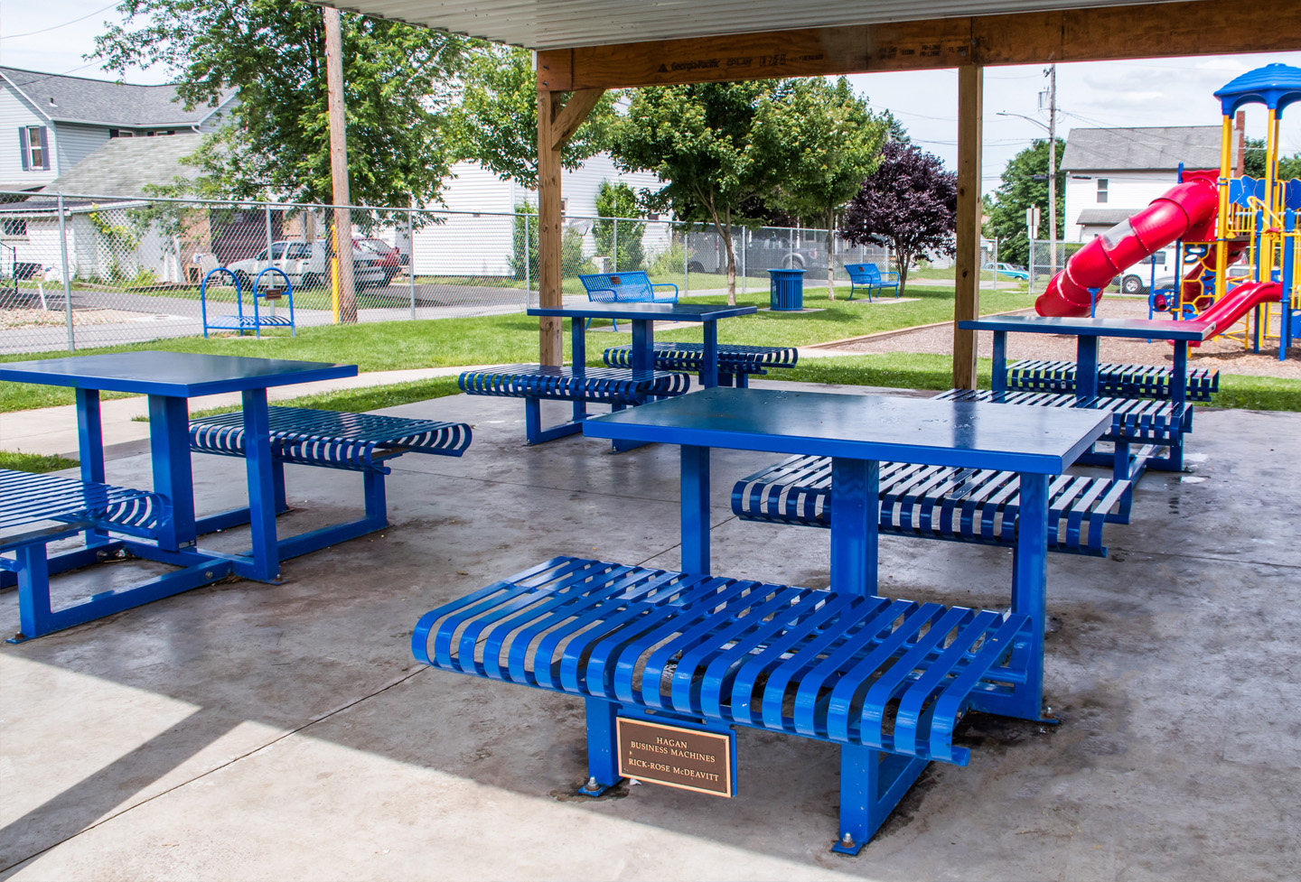 Blog6 Hapsburg Rectangular Table Plaque Nantucketblue Municipal Park Playground Butlerpa2