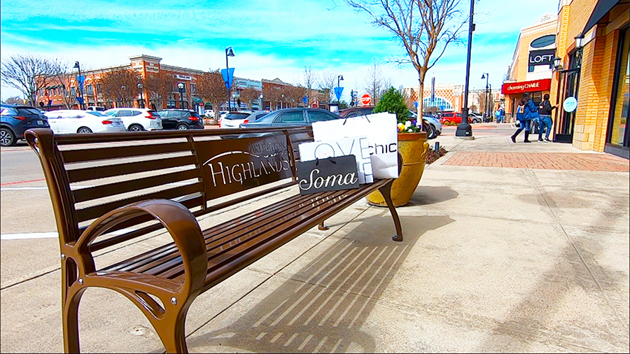 Schenley 6Ft Bench With Back Chocolate Logo Retail
