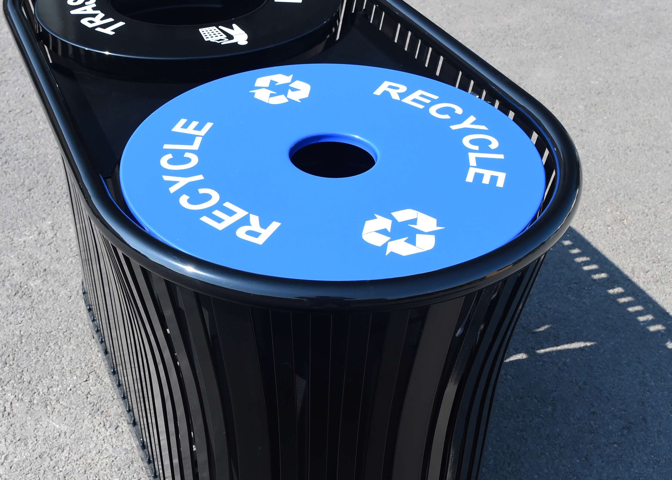 Round Flat Recycle Lid