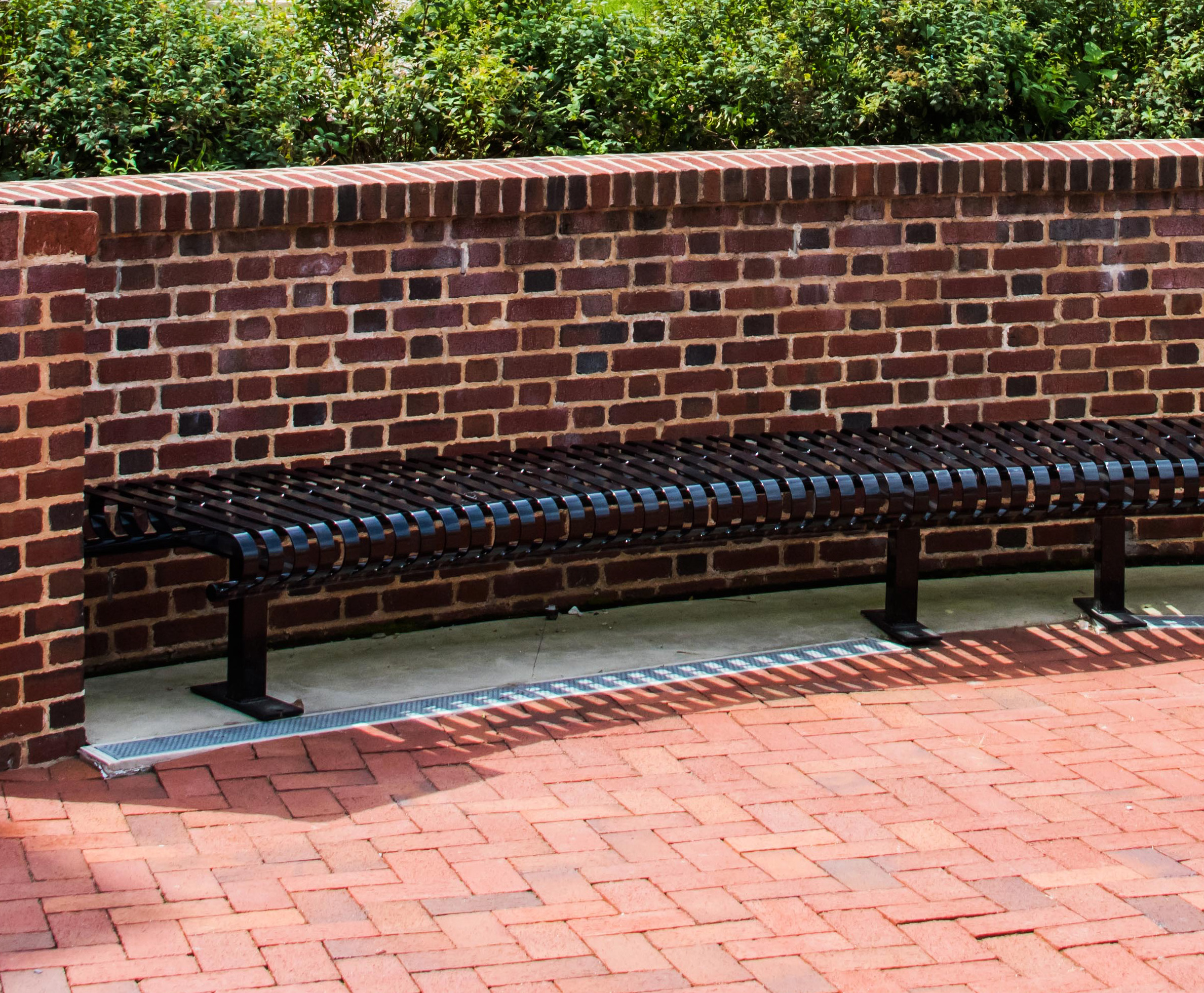 Pullman Bench Without Back Glossblack Education Custom Curve