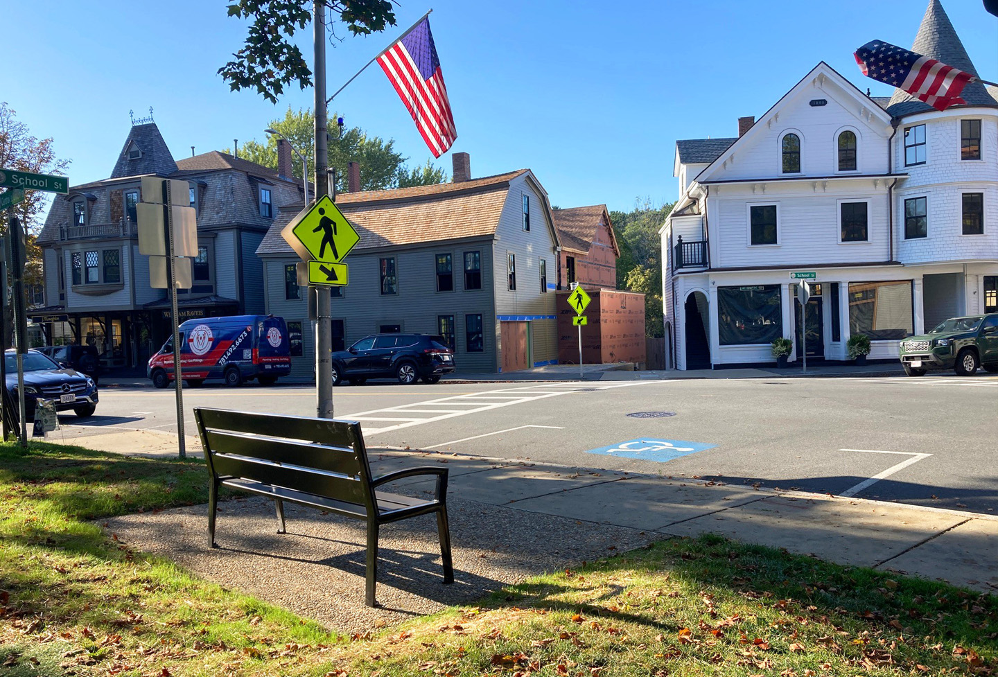 Everett Bench Streetscape
