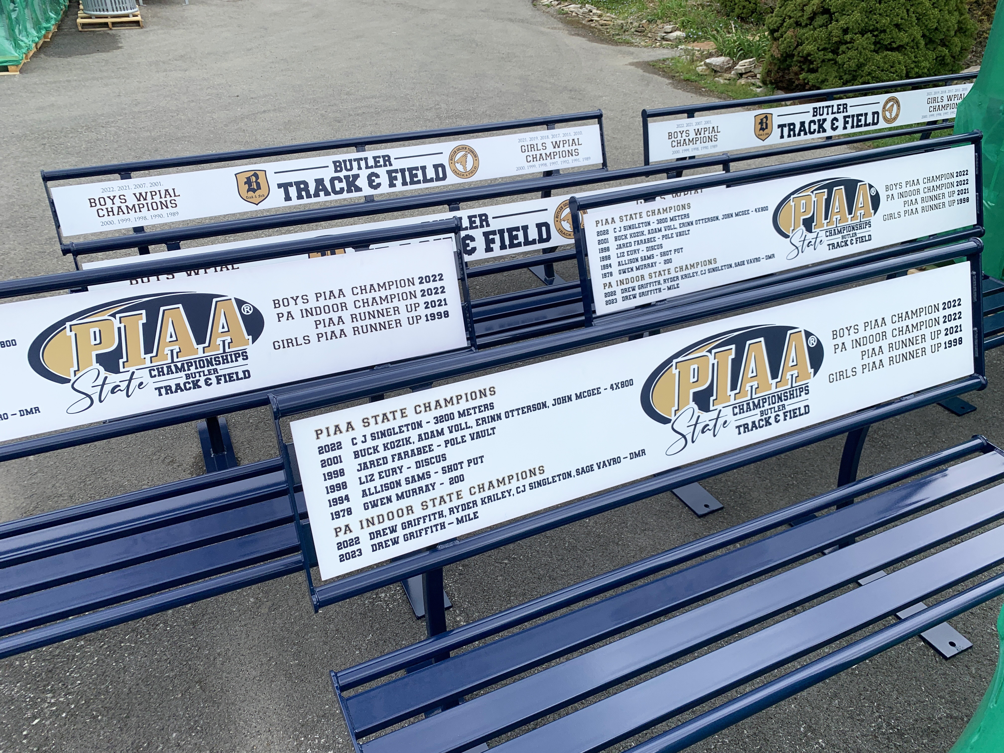 Penn Benches Keyshieldart Signage