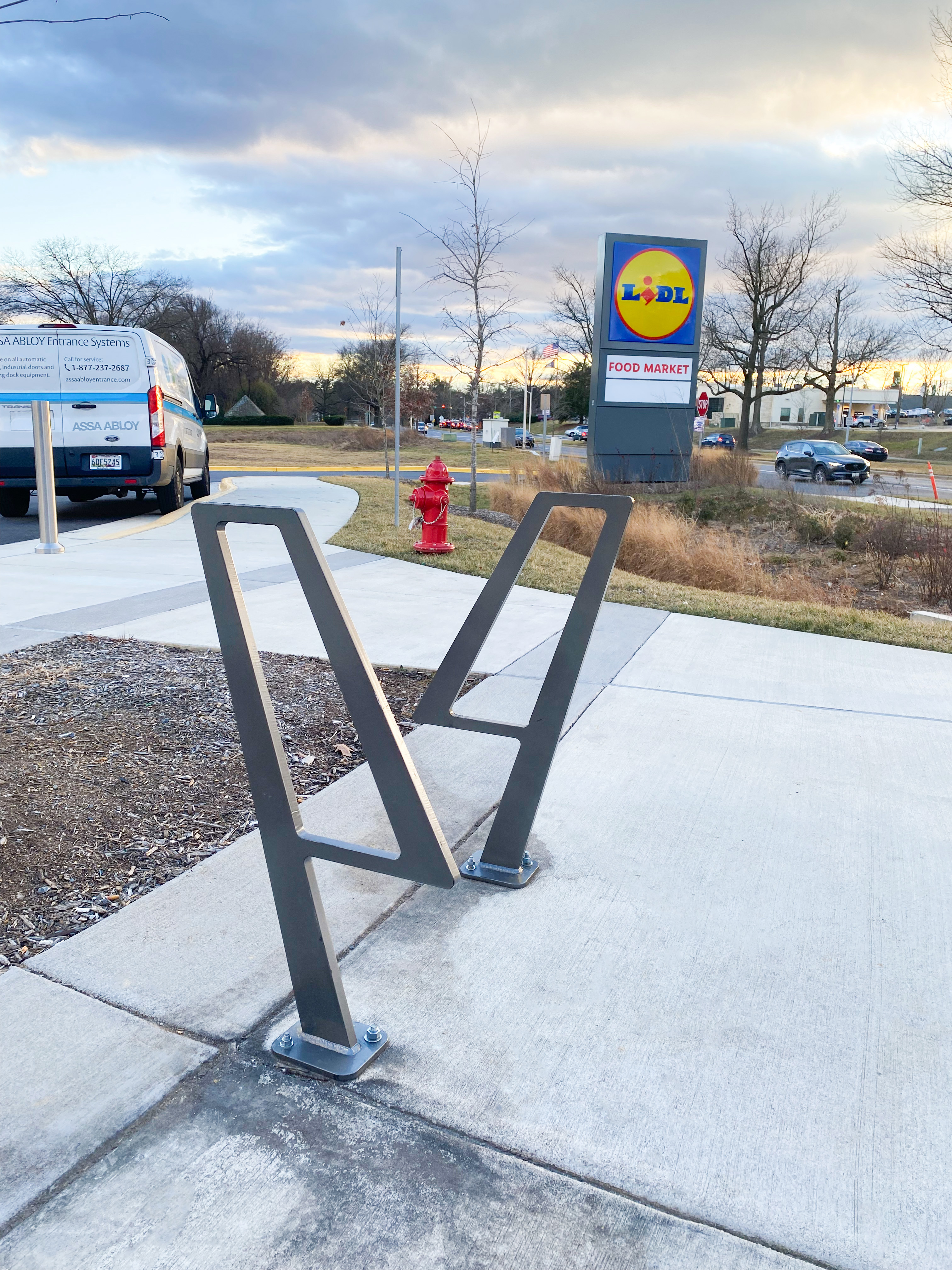 Carson Bike Rack Chromite Retail Grocerystore Baltimoremd