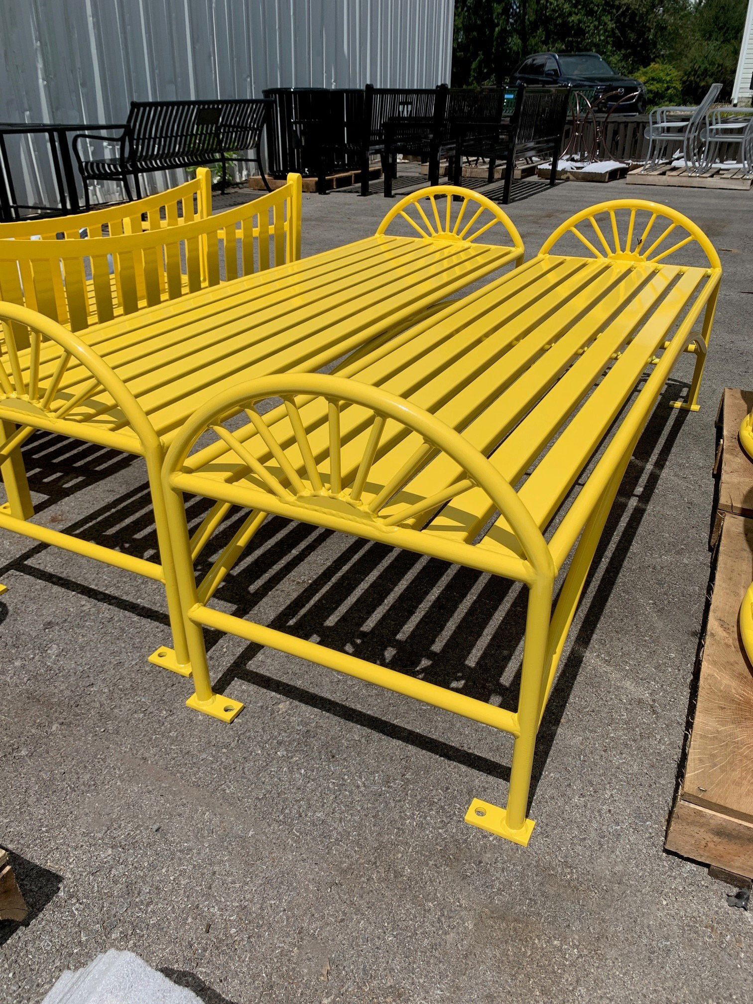Catalina Bench Without Back 6Ft Safetyyellow Krdlot