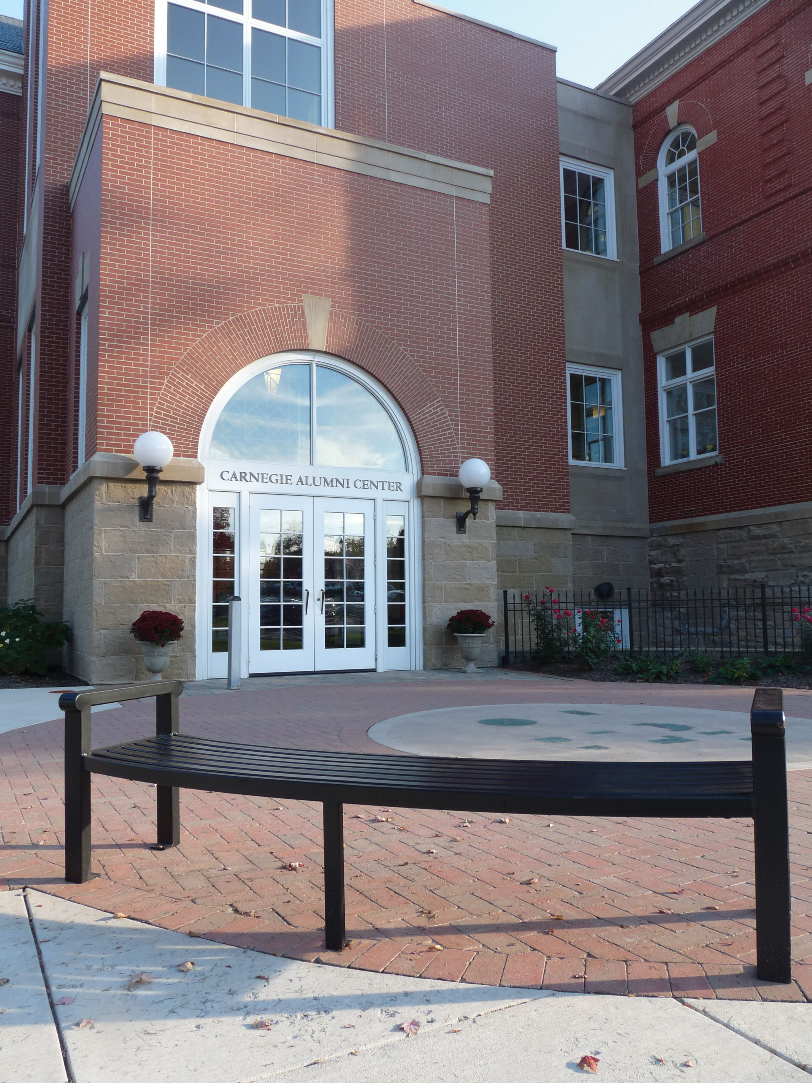 Reading Curved Bench Without Back 6Ft Glossblack Education College Grovecitypa