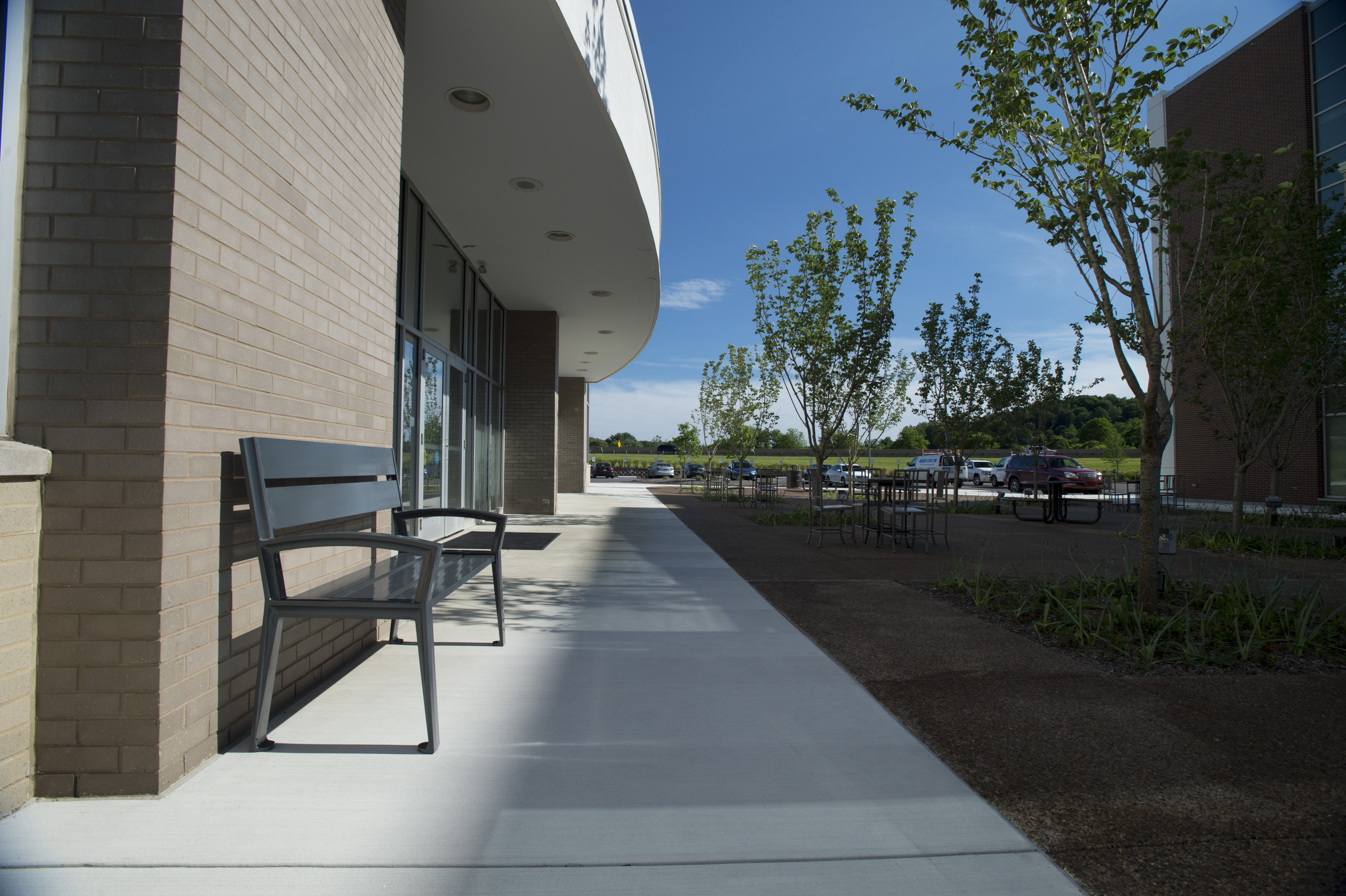 Everett Bench With Back 4Ft Chromite Healthcare