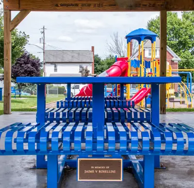 HP6 1RT Plaque Nantucketblue Butler Institute Hill Playground Butlerpa