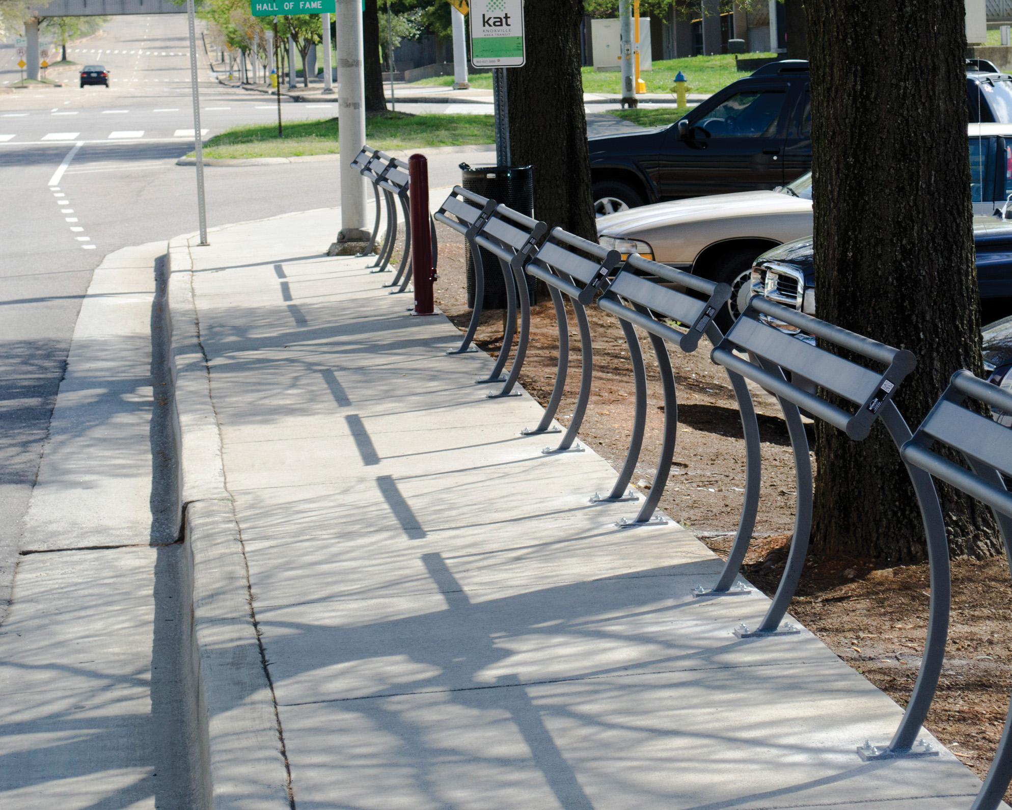 Penn Leaning Rail 6Ft Anthracite Municipal Transit Knoxvilletn
