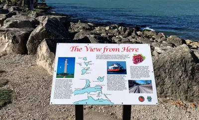 Plaque Stand Keyshieldart Signage Lakeside