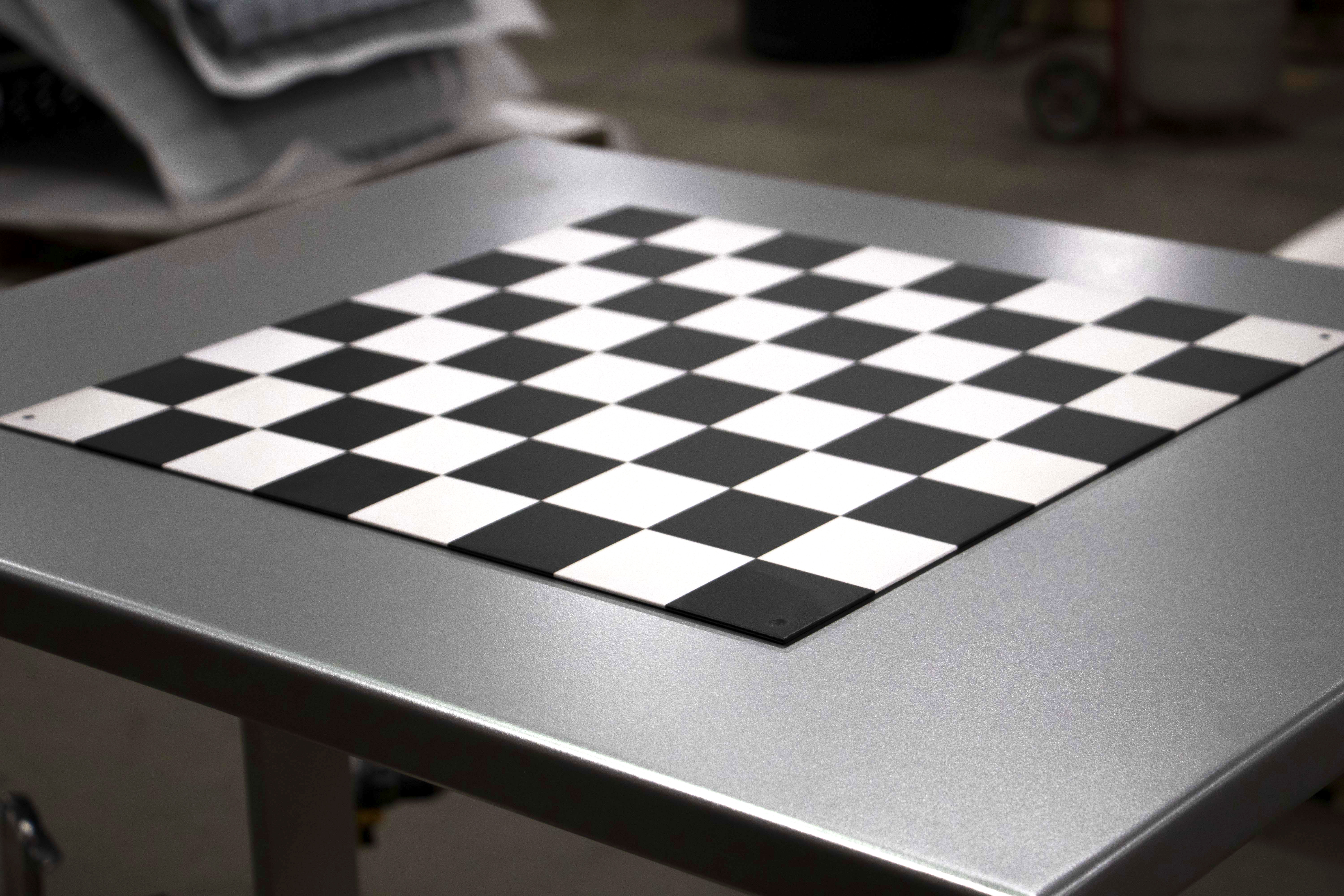 Checkerboard Tabletop Chromite Keyshieldart